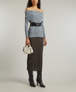 Paloma Wool - Raff Chequered Tube Skirt  image number 1