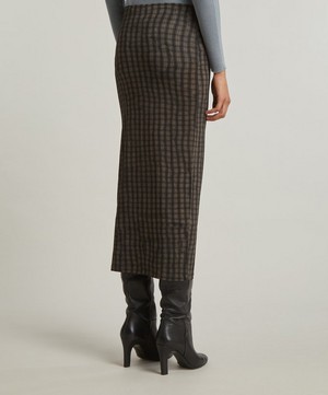 Paloma Wool - Raff Chequered Tube Skirt  image number 3