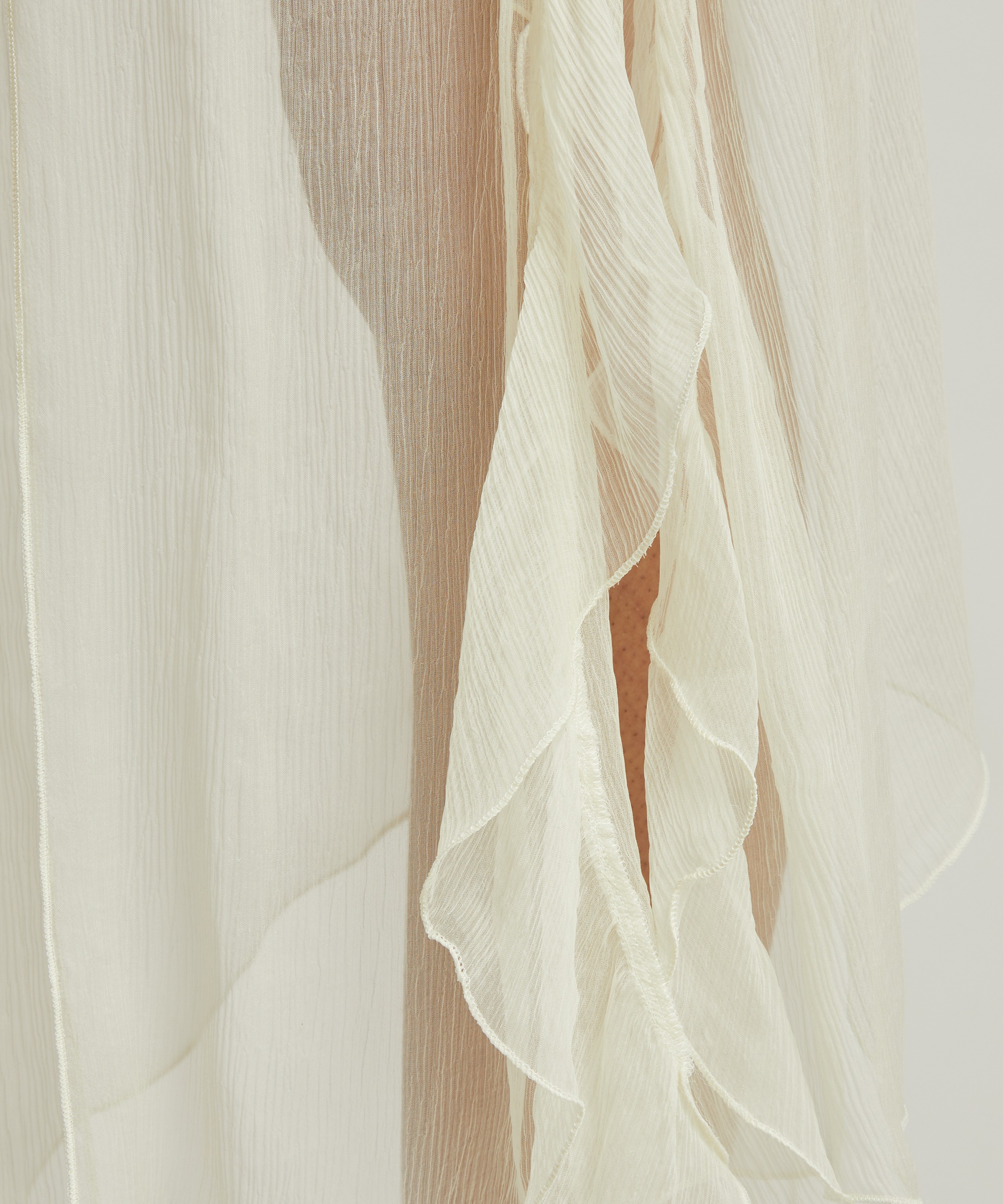 Wool Asymmetrical Wrap Dress, Anthracite – Moth