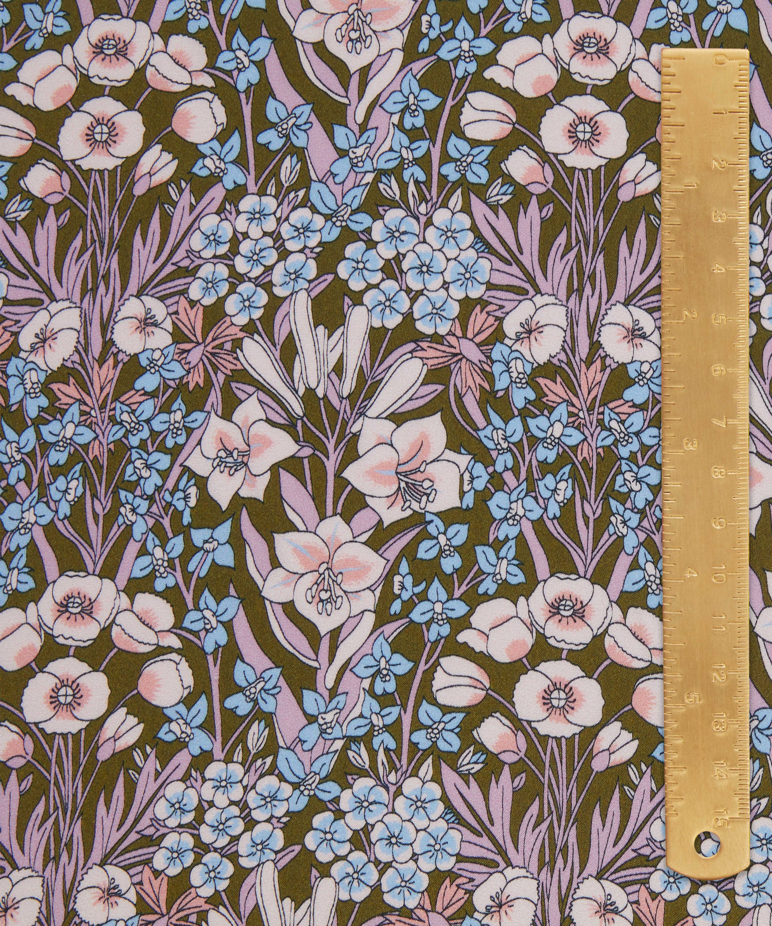Liberty Fabrics - Mountain Primrose Silk Satin image number 4
