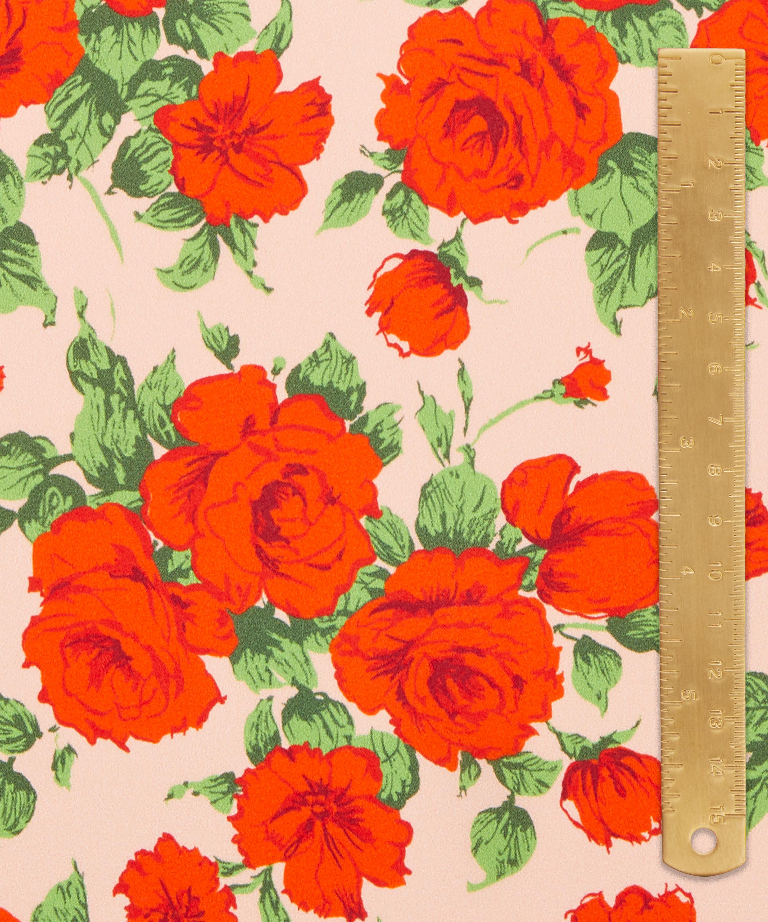 Liberty Fabrics - Carline Rose Silk Satin image number 4