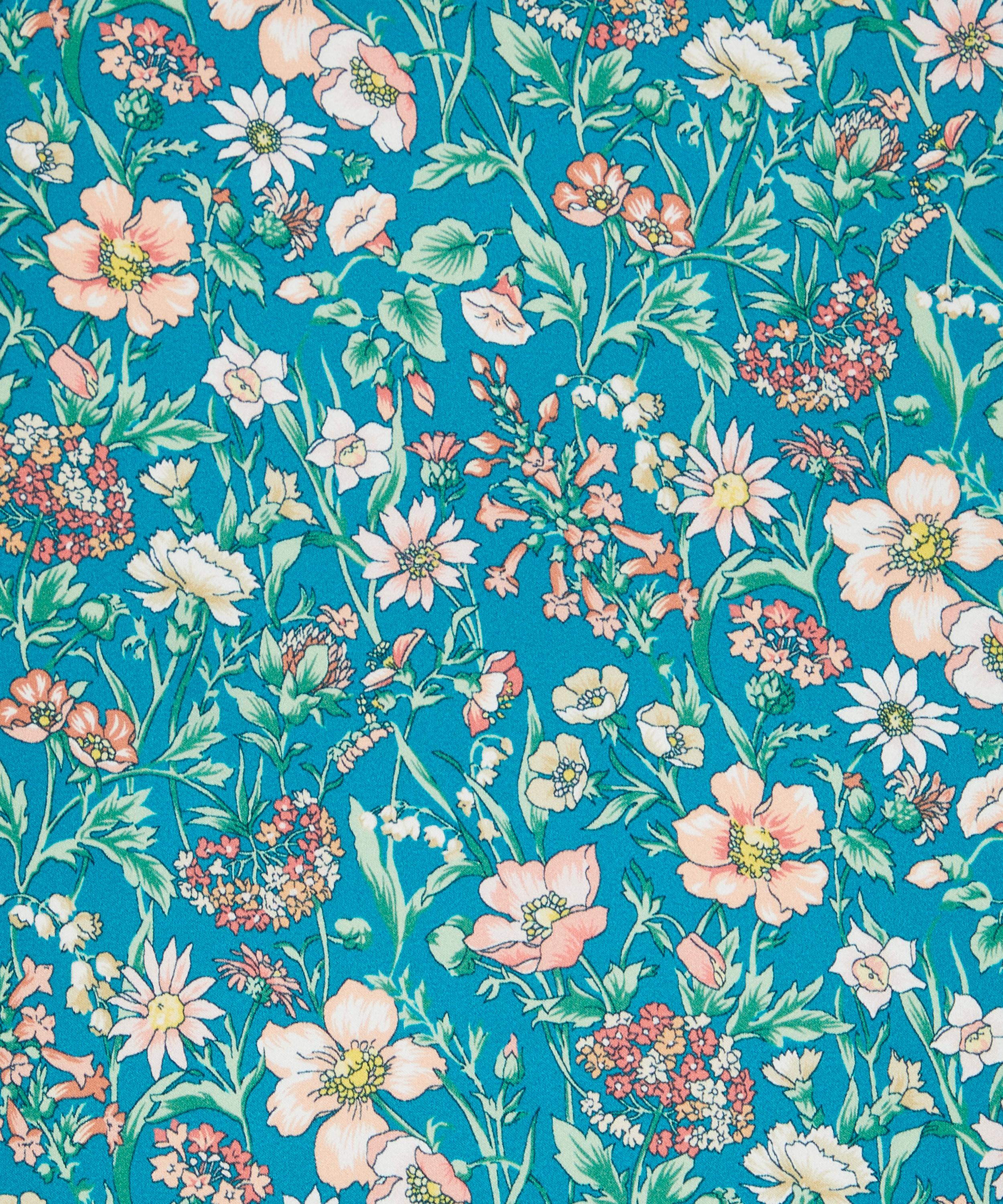 Liberty Fabrics Rachel Meadow Silk Satin Liberty
