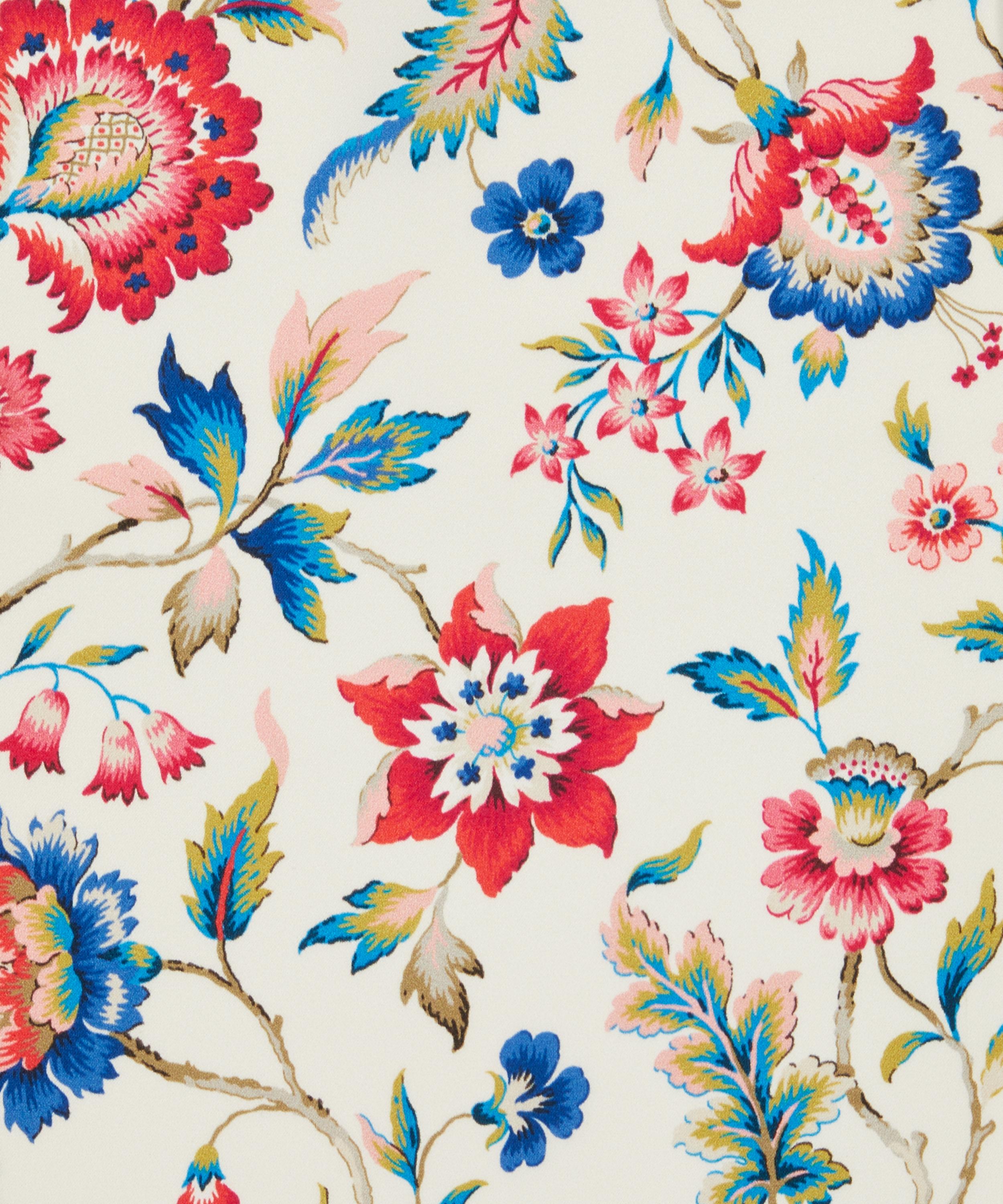 Floral Satin Fabric -  Canada