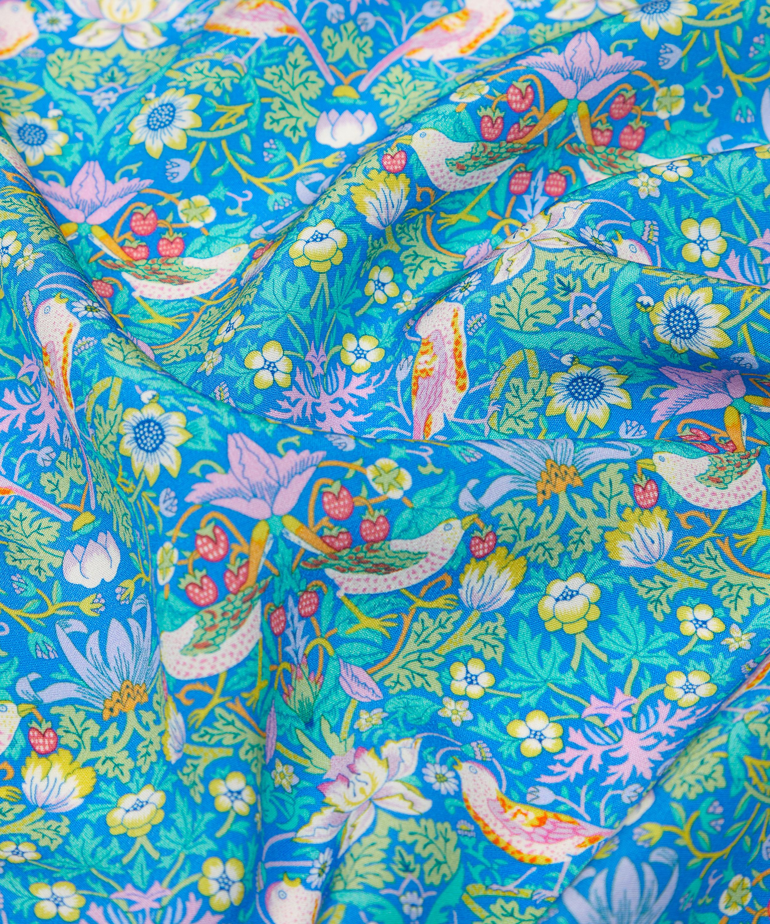Liberty Fabrics - Strawberry Thief Crepe de Chine image number 3