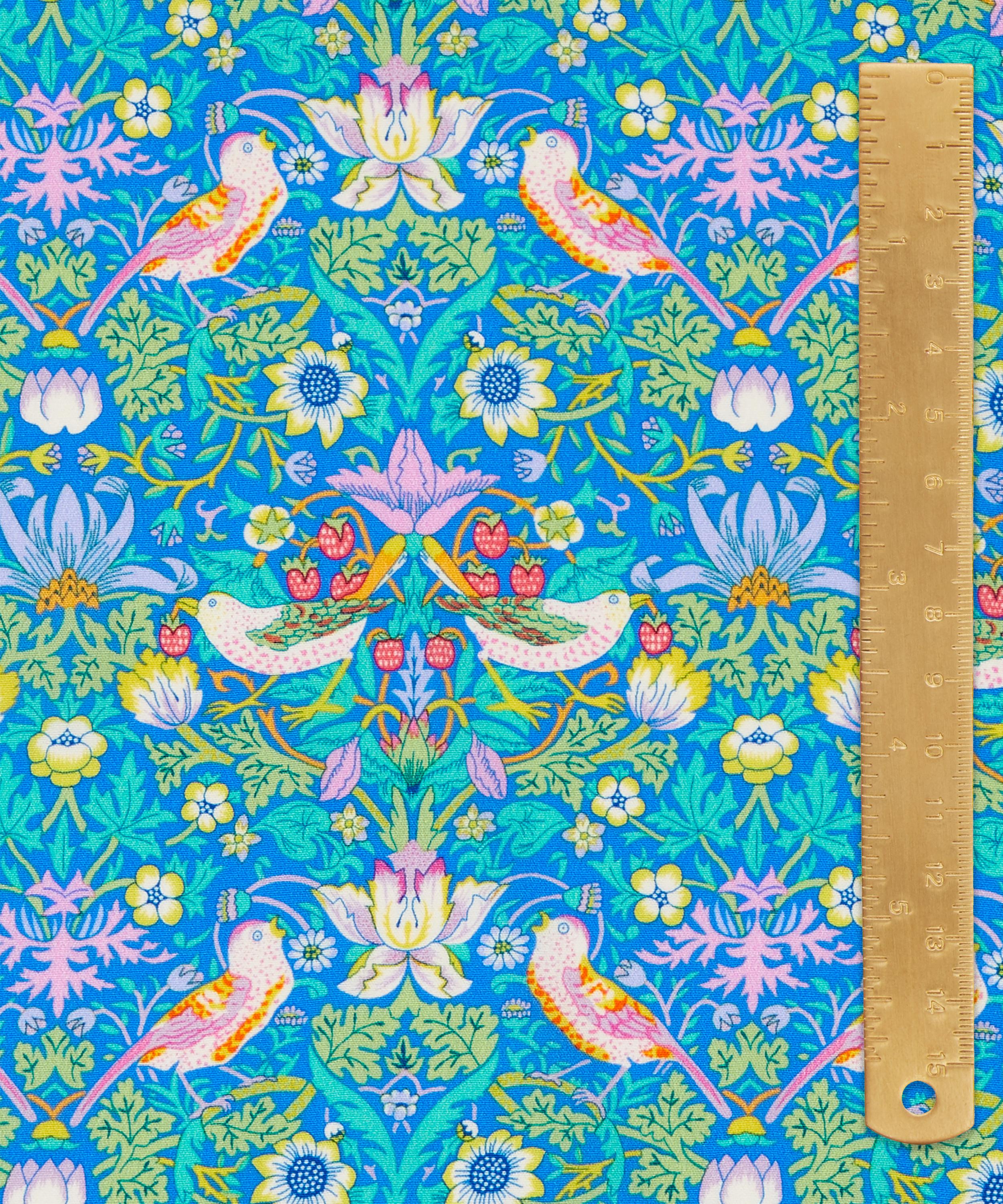 Liberty Fabrics - Strawberry Thief Crepe de Chine image number 4