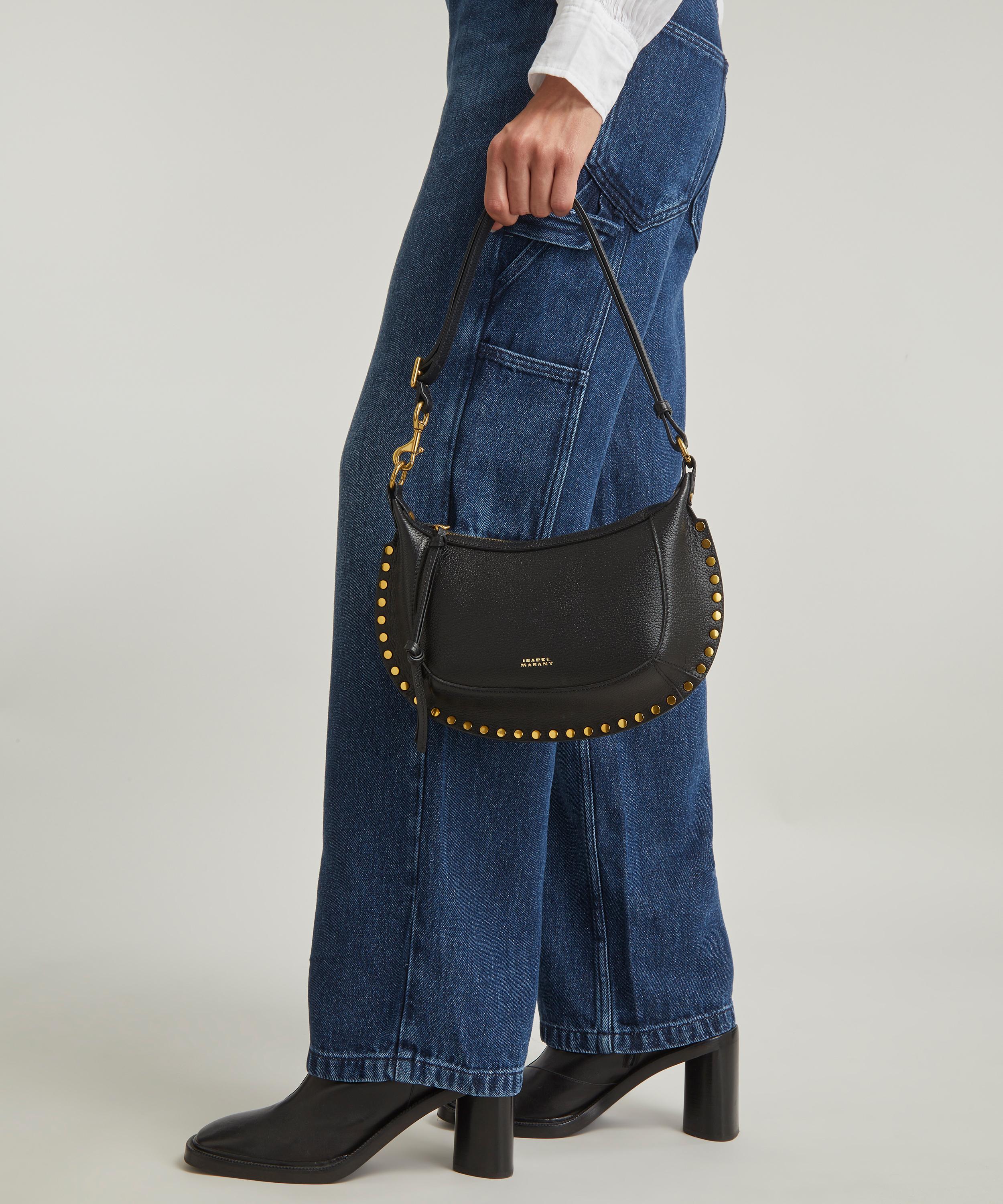 Isabel Marant - Oskan Moon Leather Shoulder Bag image number 1