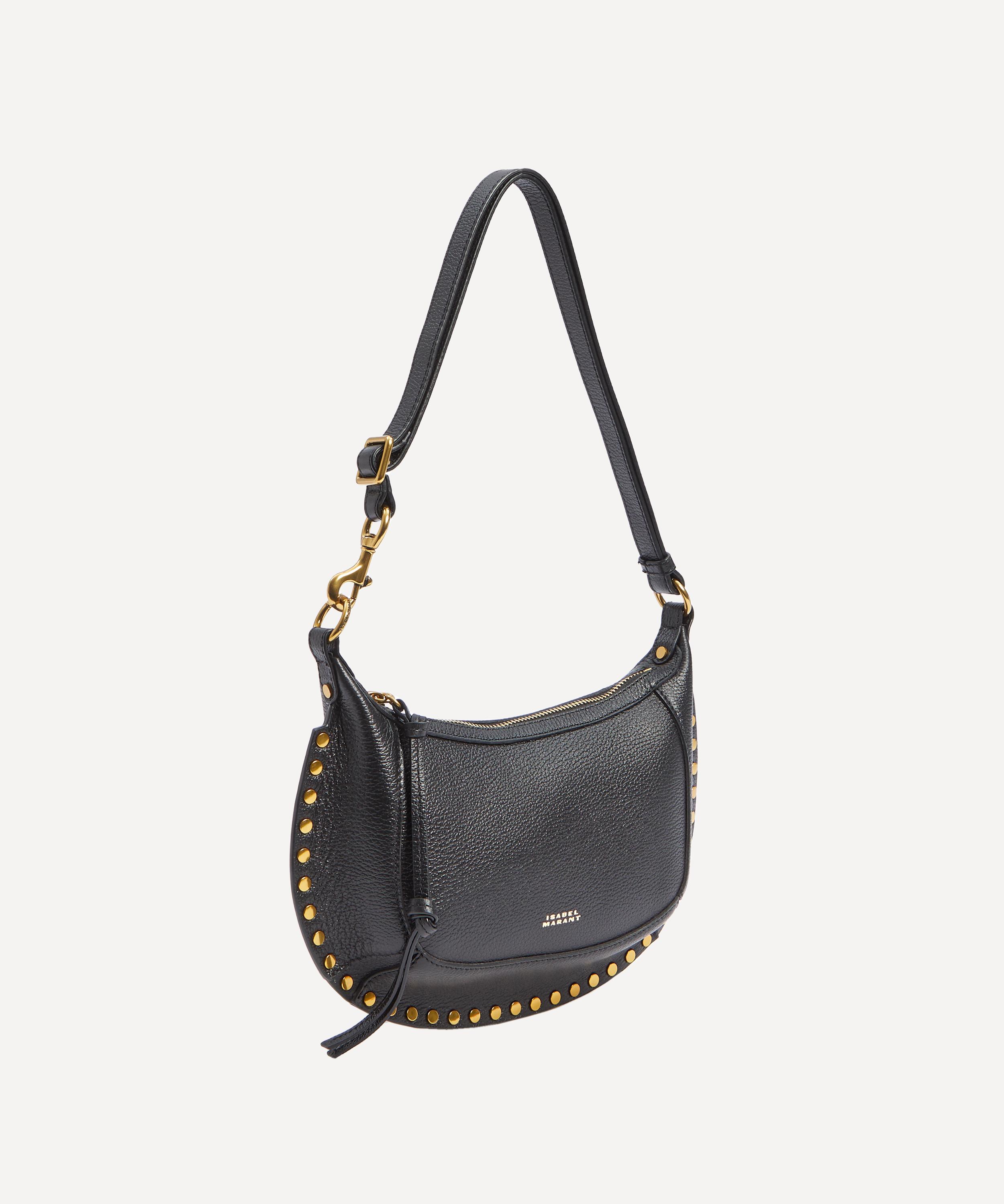 Isabel Marant - Oskan Moon Leather Shoulder Bag image number 2