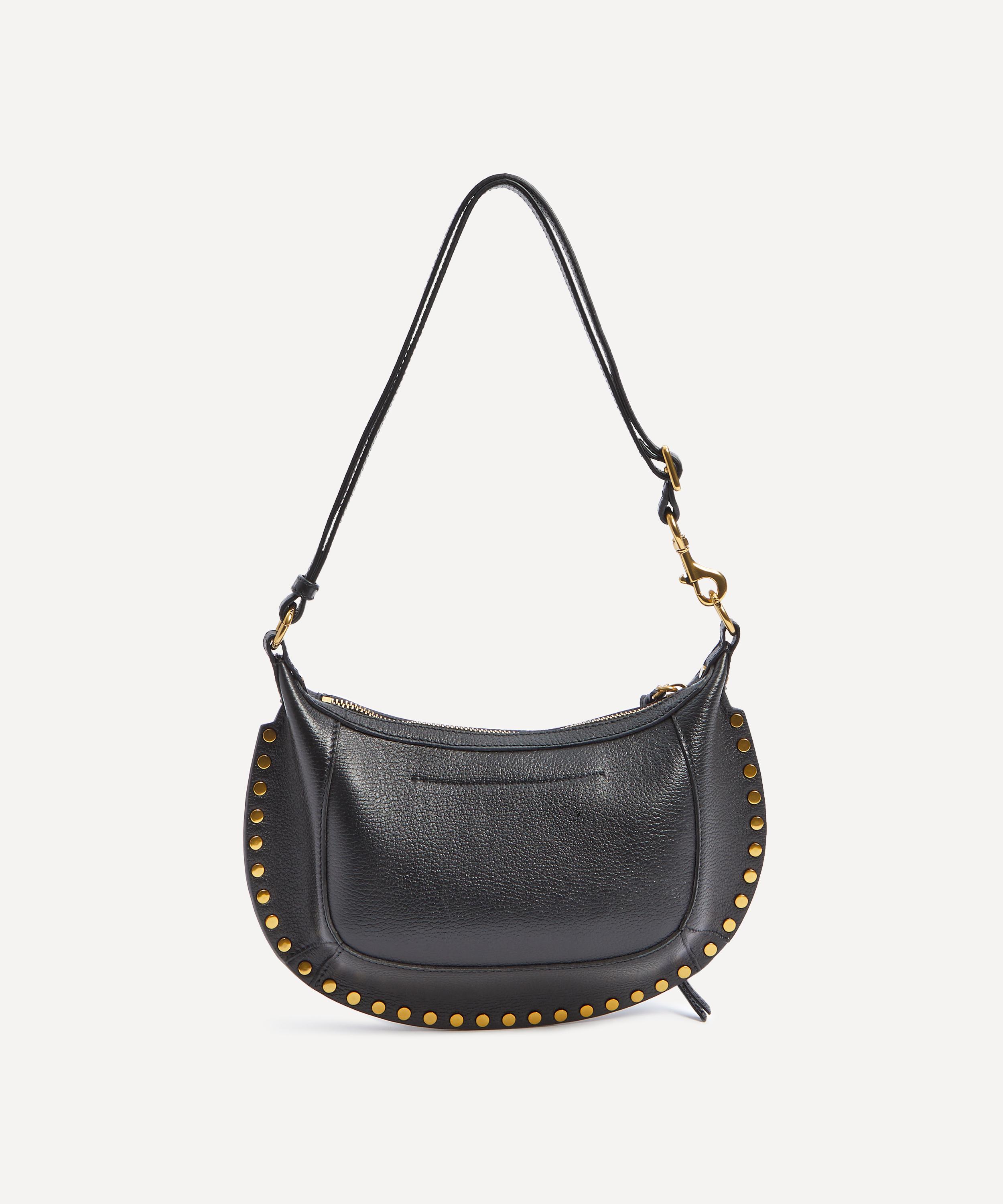 Isabel Marant - Oskan Moon Leather Shoulder Bag image number 3