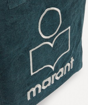 Isabel Marant - Yenky Small Logo-Embroidered Tote Bag image number 4