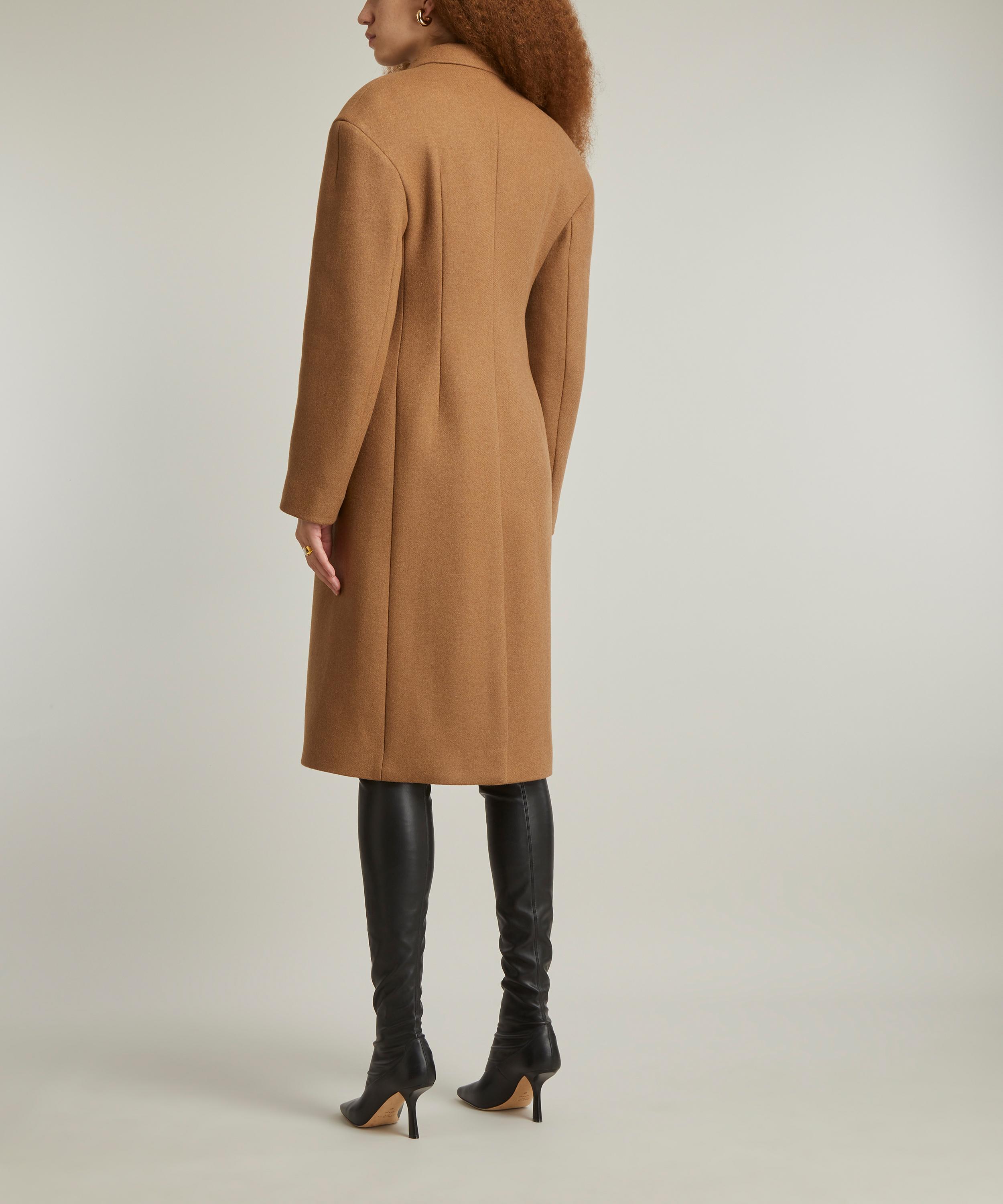 Dries Van Noten Tuck Waist Wool Coat | Liberty