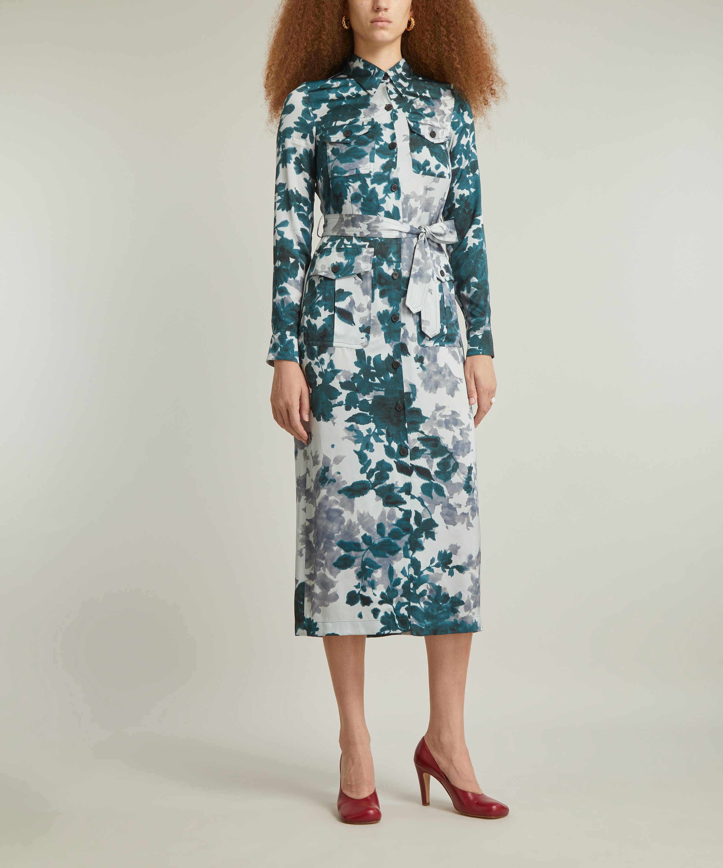 Dries Van Noten Floral Shirt Dress | Liberty