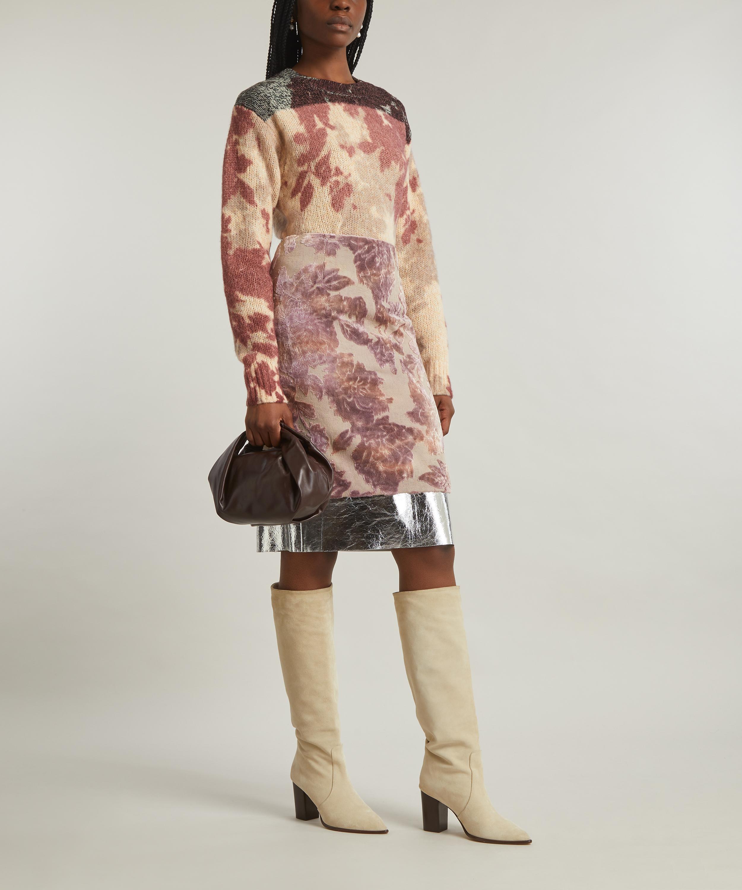 Dries Van Noten - Alpaca-Blend Floral Jumper image number 1