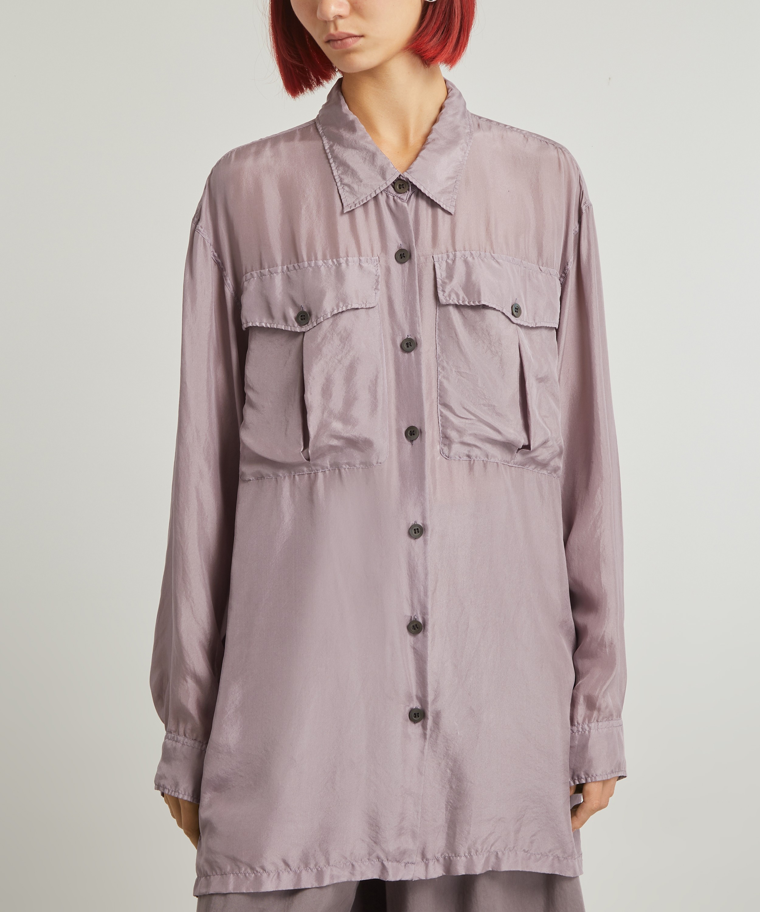 Dries Van Noten Overdyed Cargo Shirt | Liberty