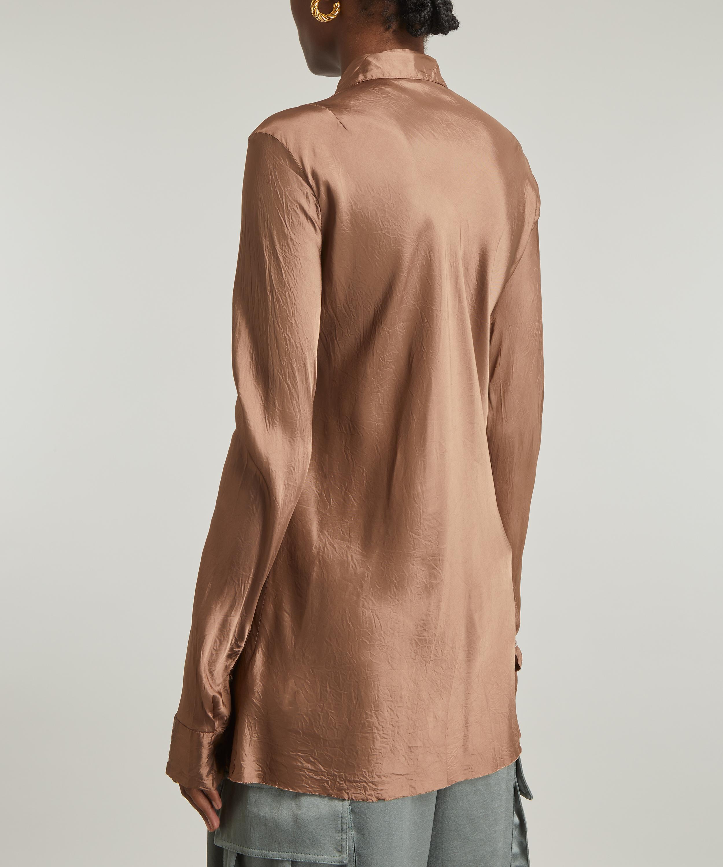 Dries Van Noten - Viscose Satin Shirt image number 3