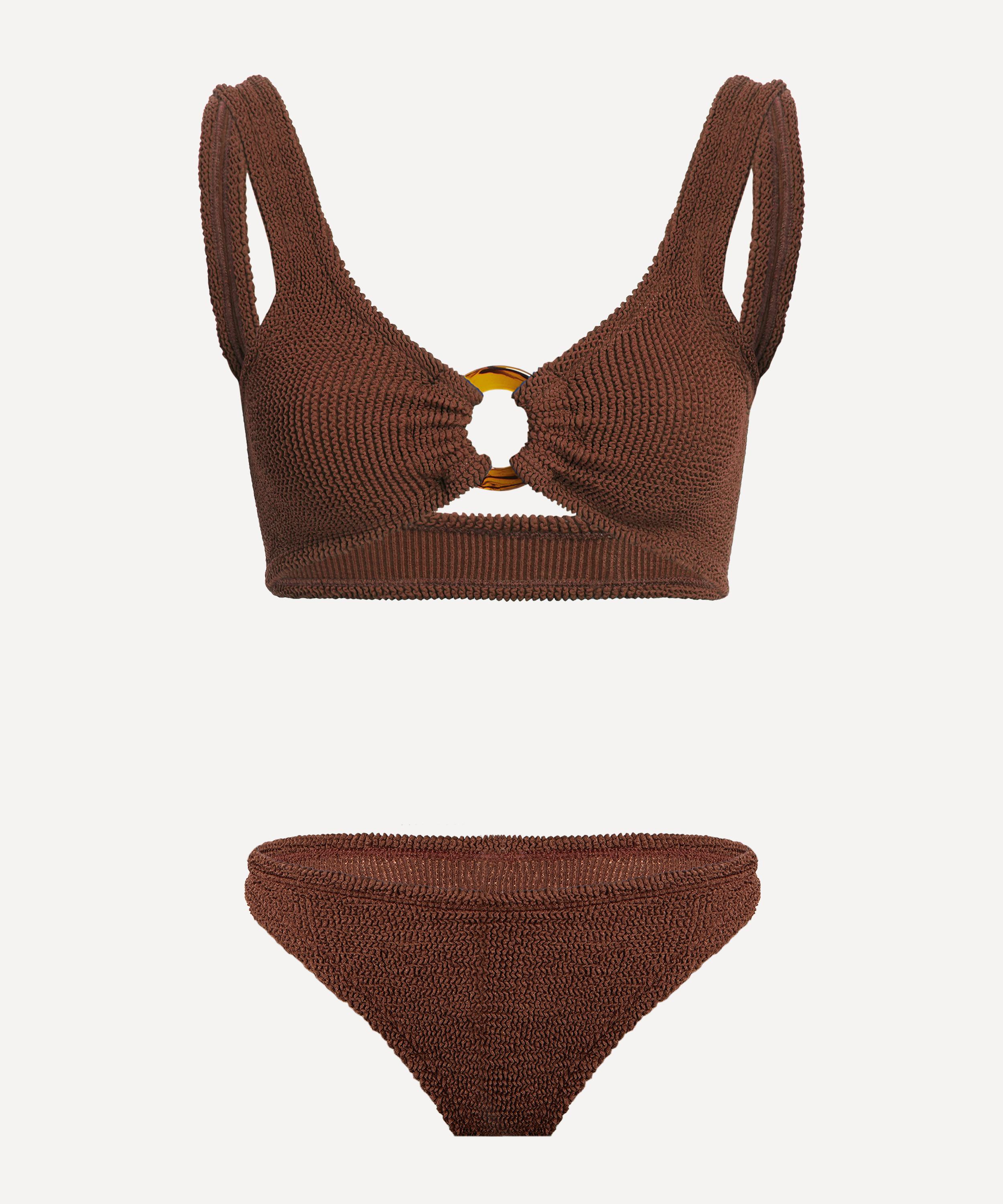 Hunza G - Julia Bikini with Tortoiseshell Hoop