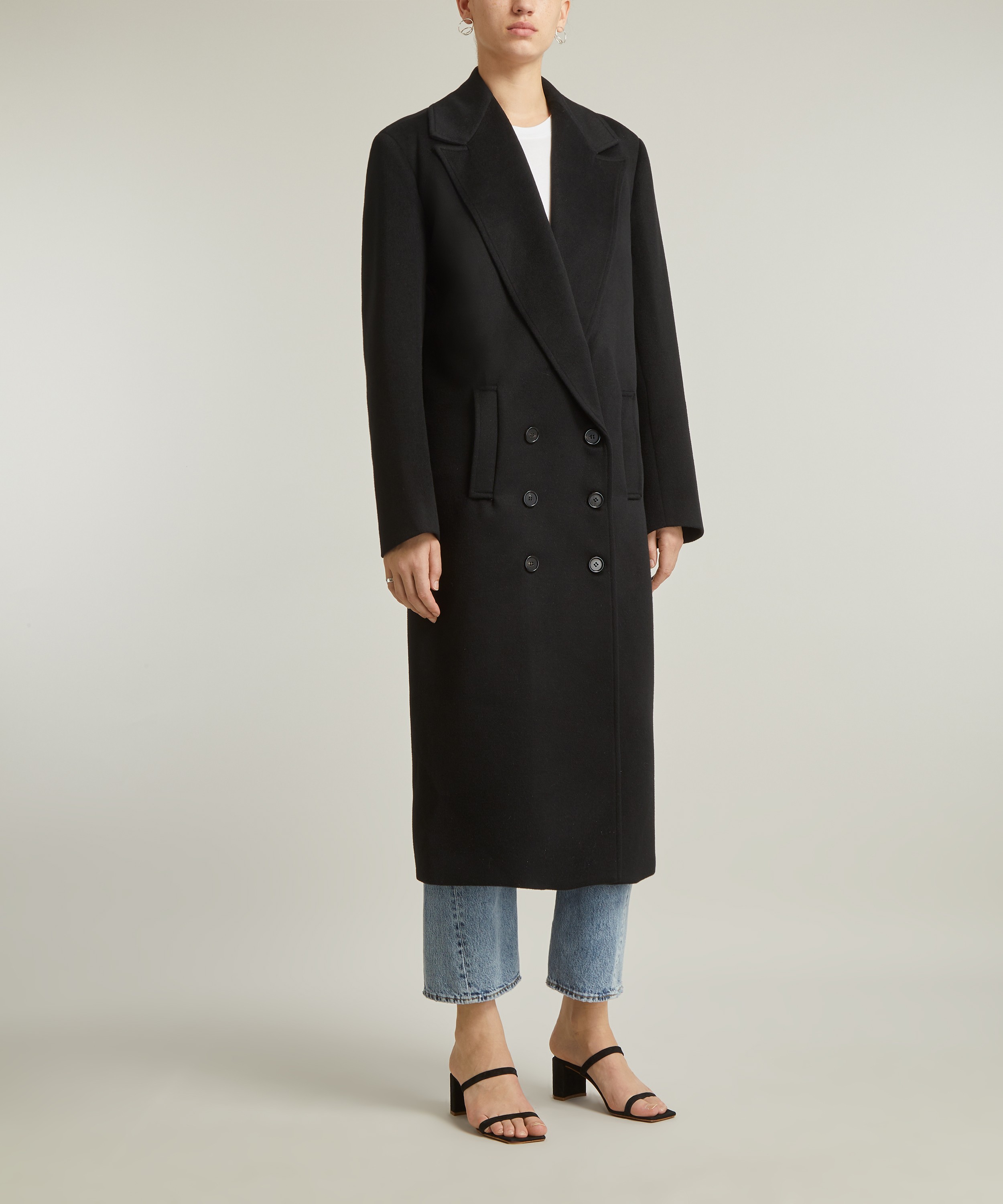 BEARE PARK Oversized Wool Felt Coat | Liberty