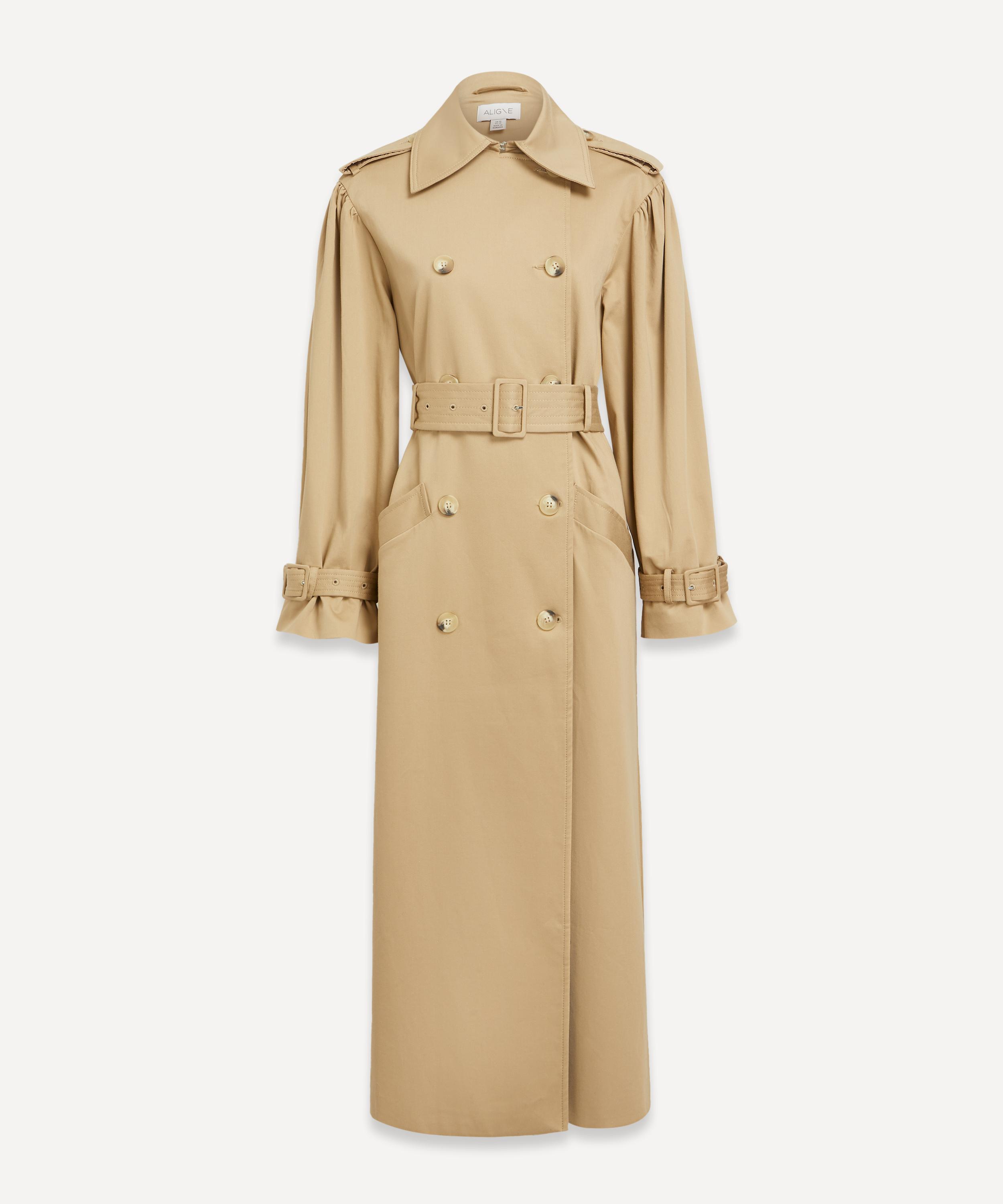 Aligne Julia Puff-Sleeve Trench Coat | Liberty