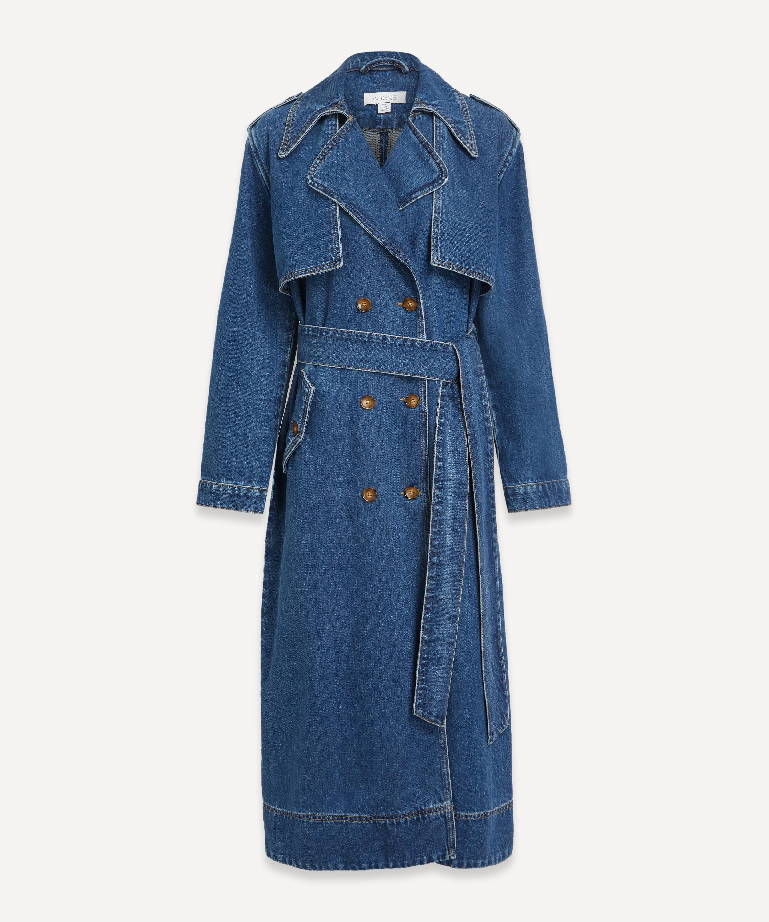 Aligne Jamison Denim Trench Coat | Liberty