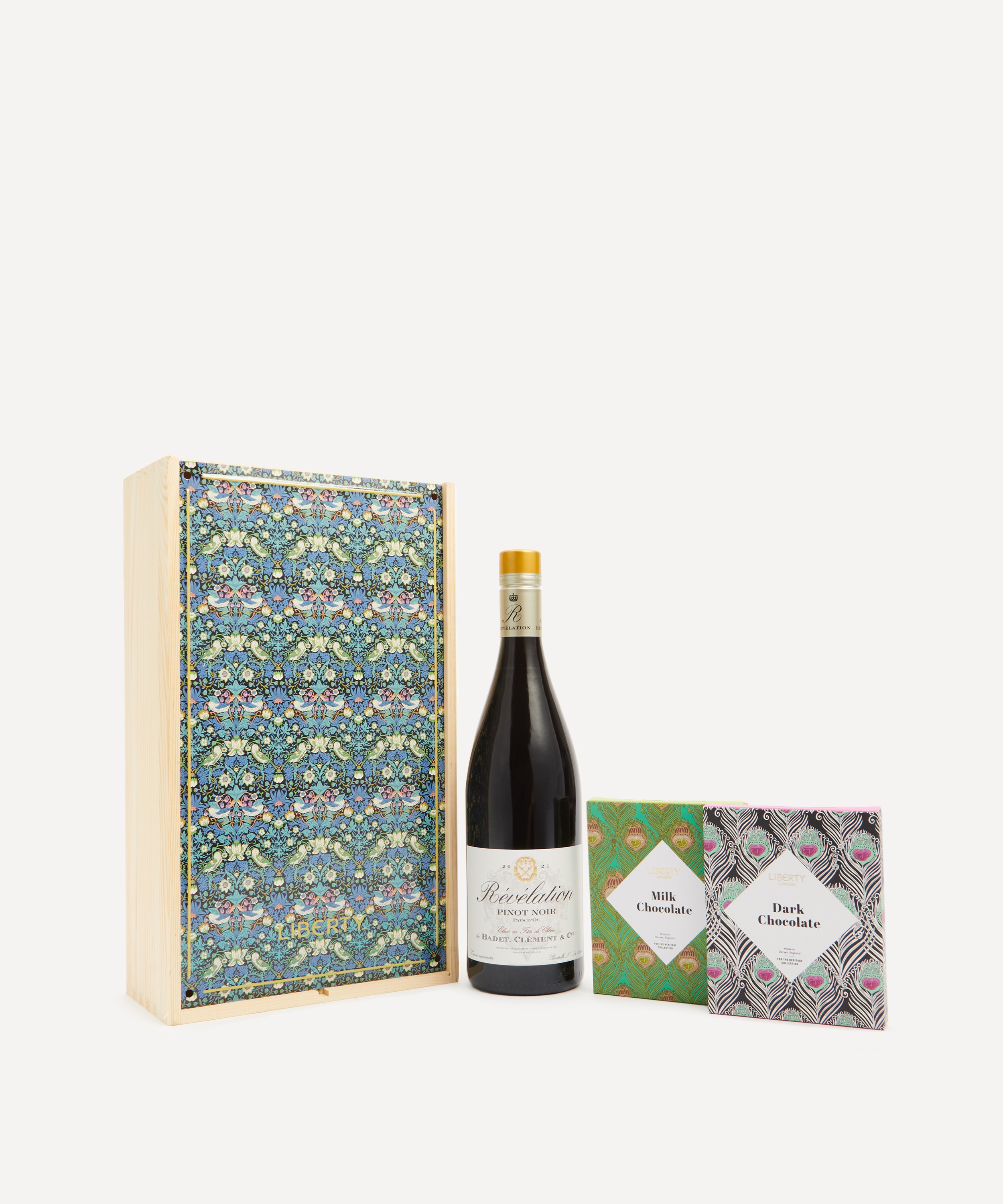 Liberty - Liberty Print Wine and Cocoa Crate