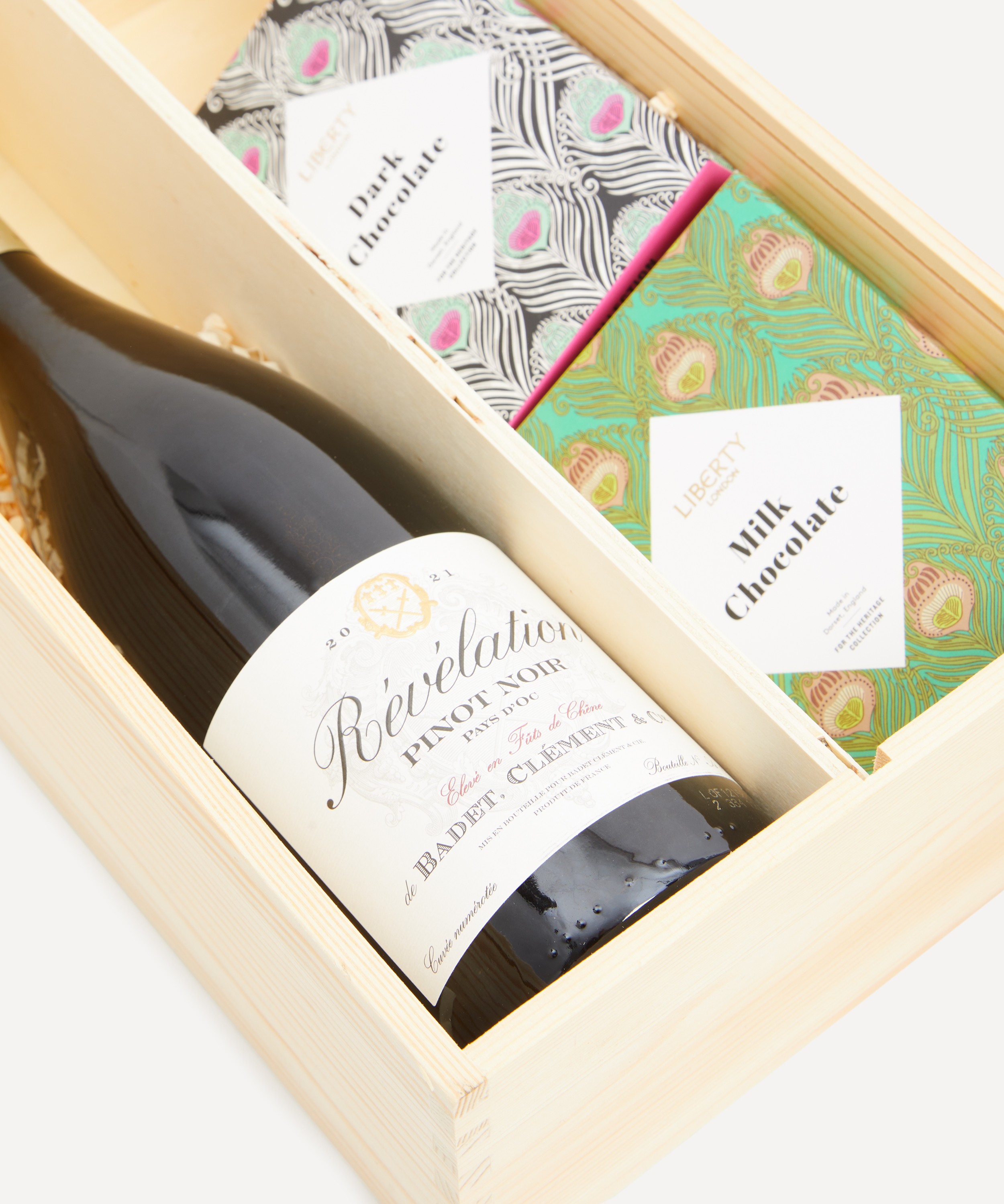 Liberty - Liberty Print Wine and Cocoa Crate image number 4
