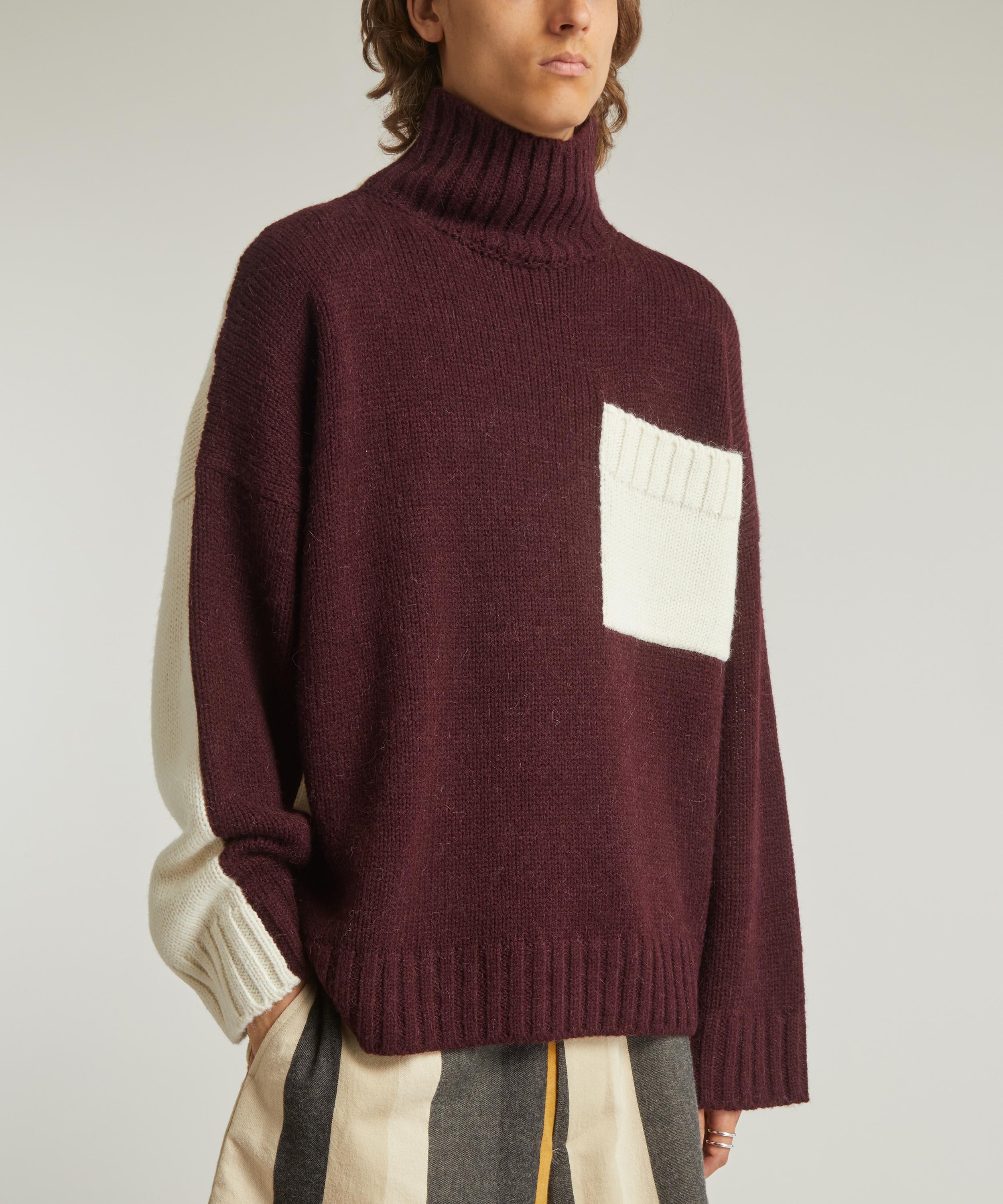 JW Anderson Patch Pocket Turtleneck Jumper | Liberty