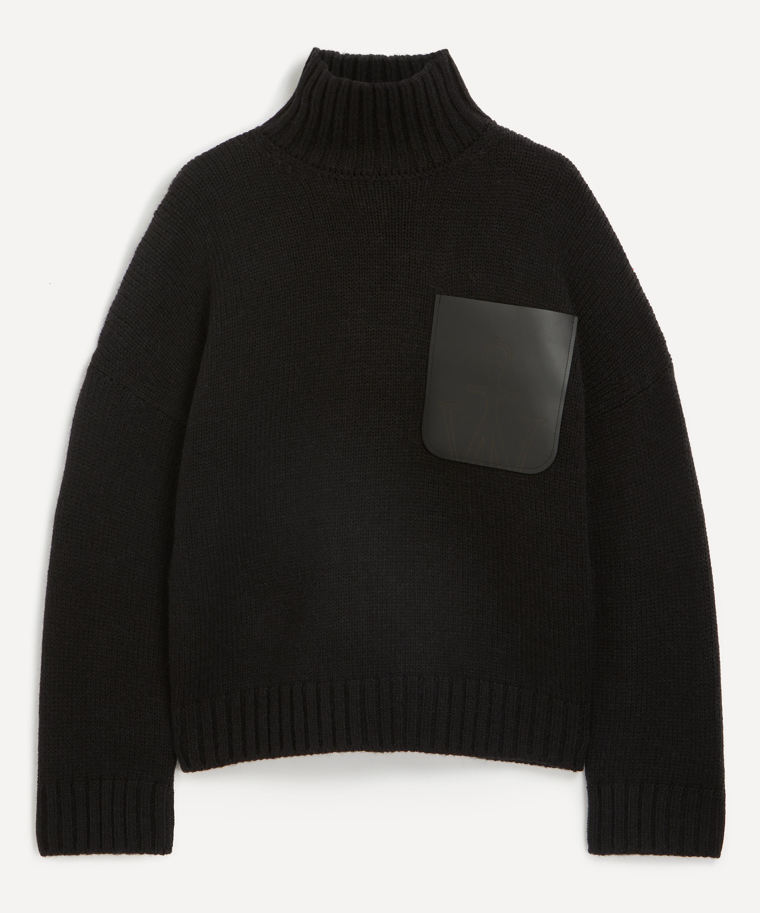 JW Anderson - Leather Patch Pocket Jumper image number 0