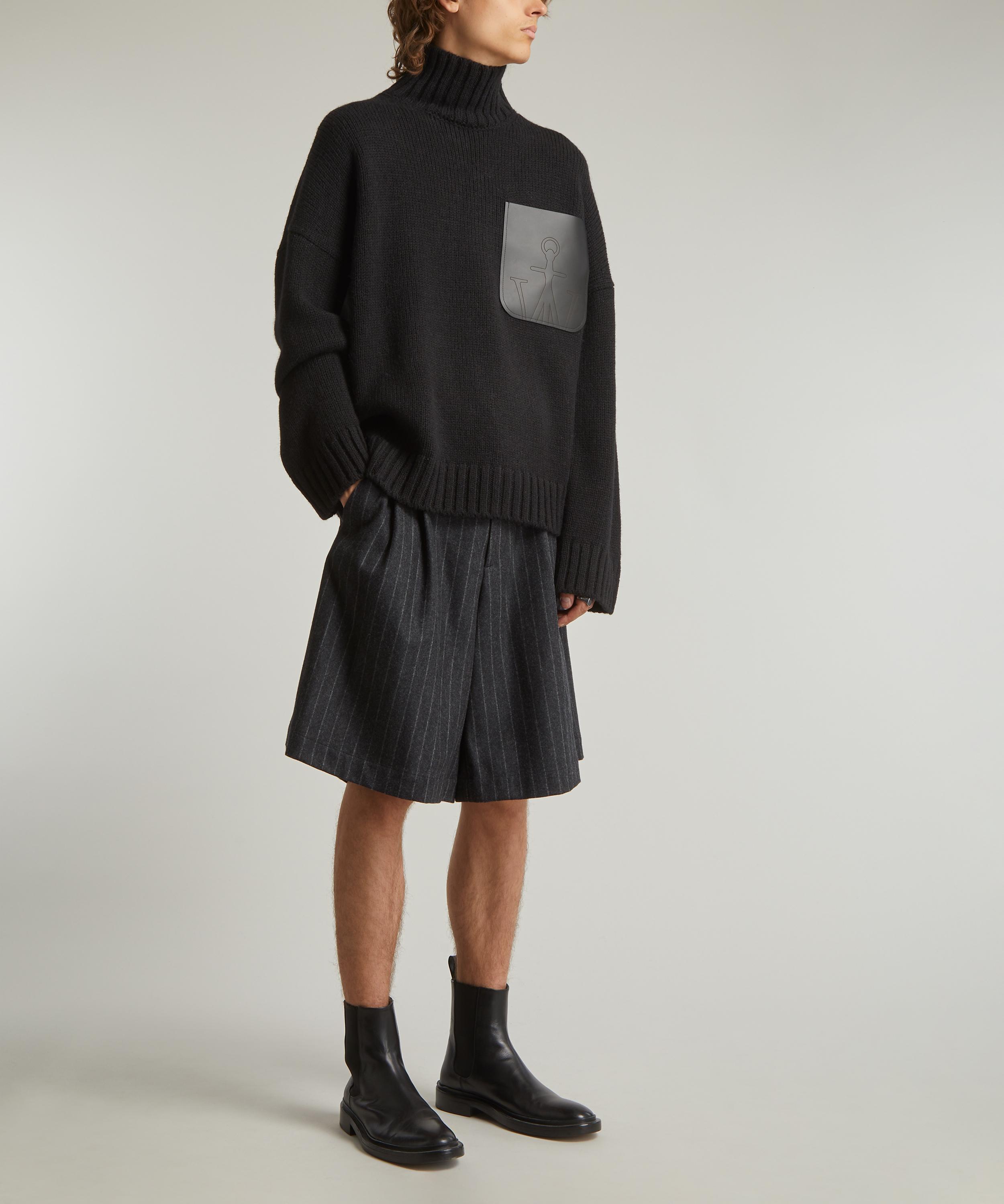 JW Anderson - Leather Patch Pocket Jumper image number 1