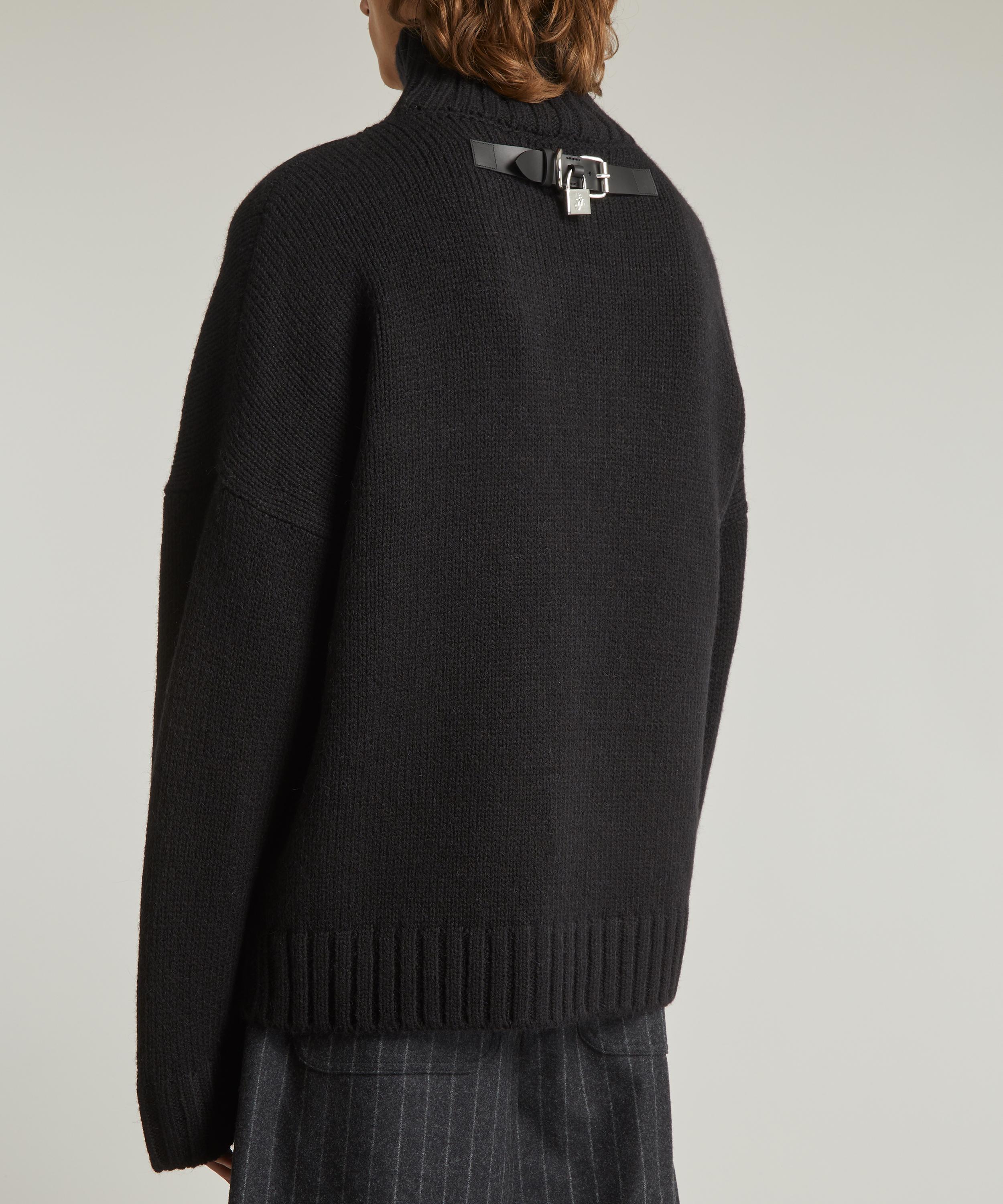 JW Anderson - Leather Patch Pocket Jumper image number 3
