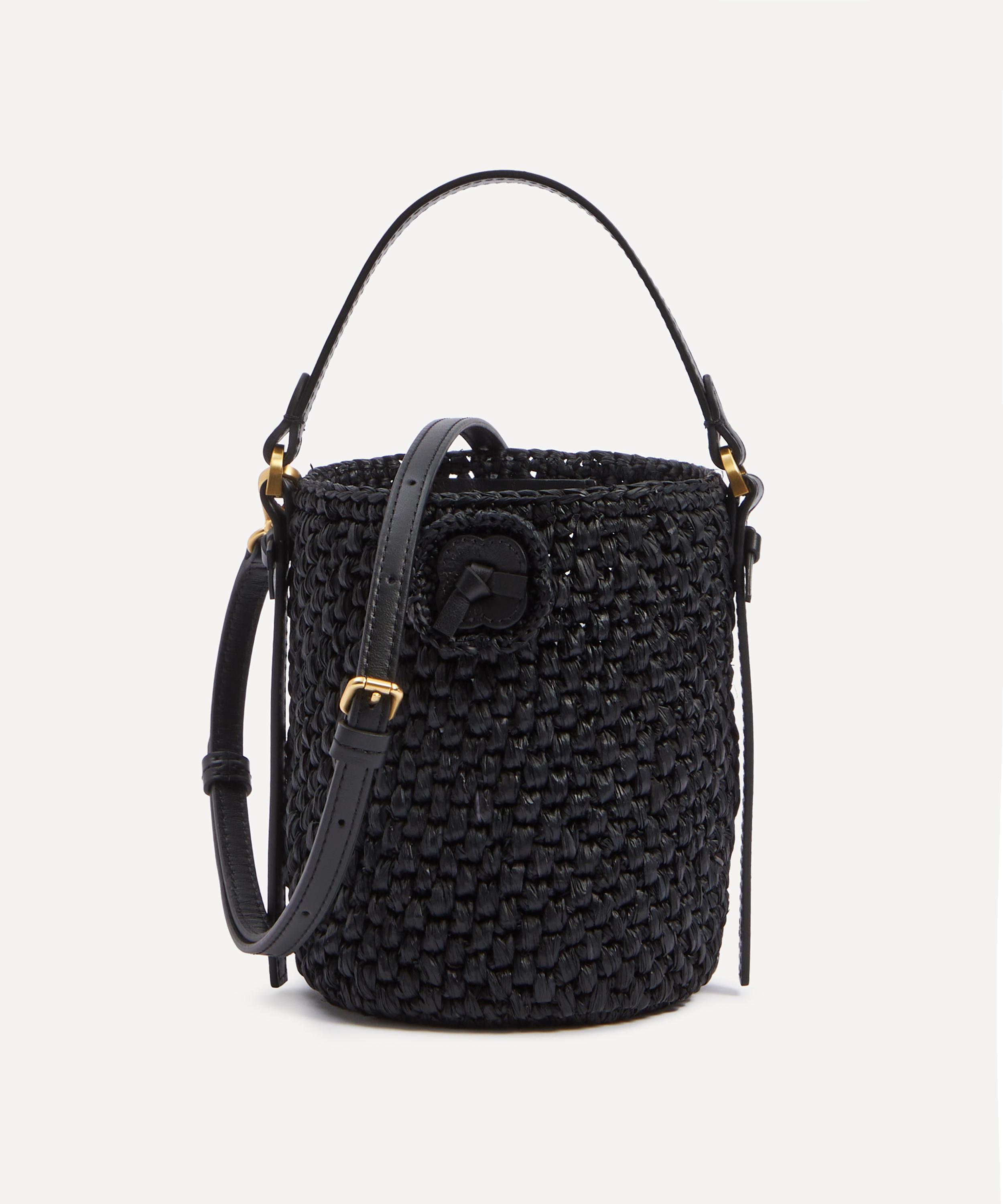 Liberty - Raffia Mini Antana Bucket Bag image number 0