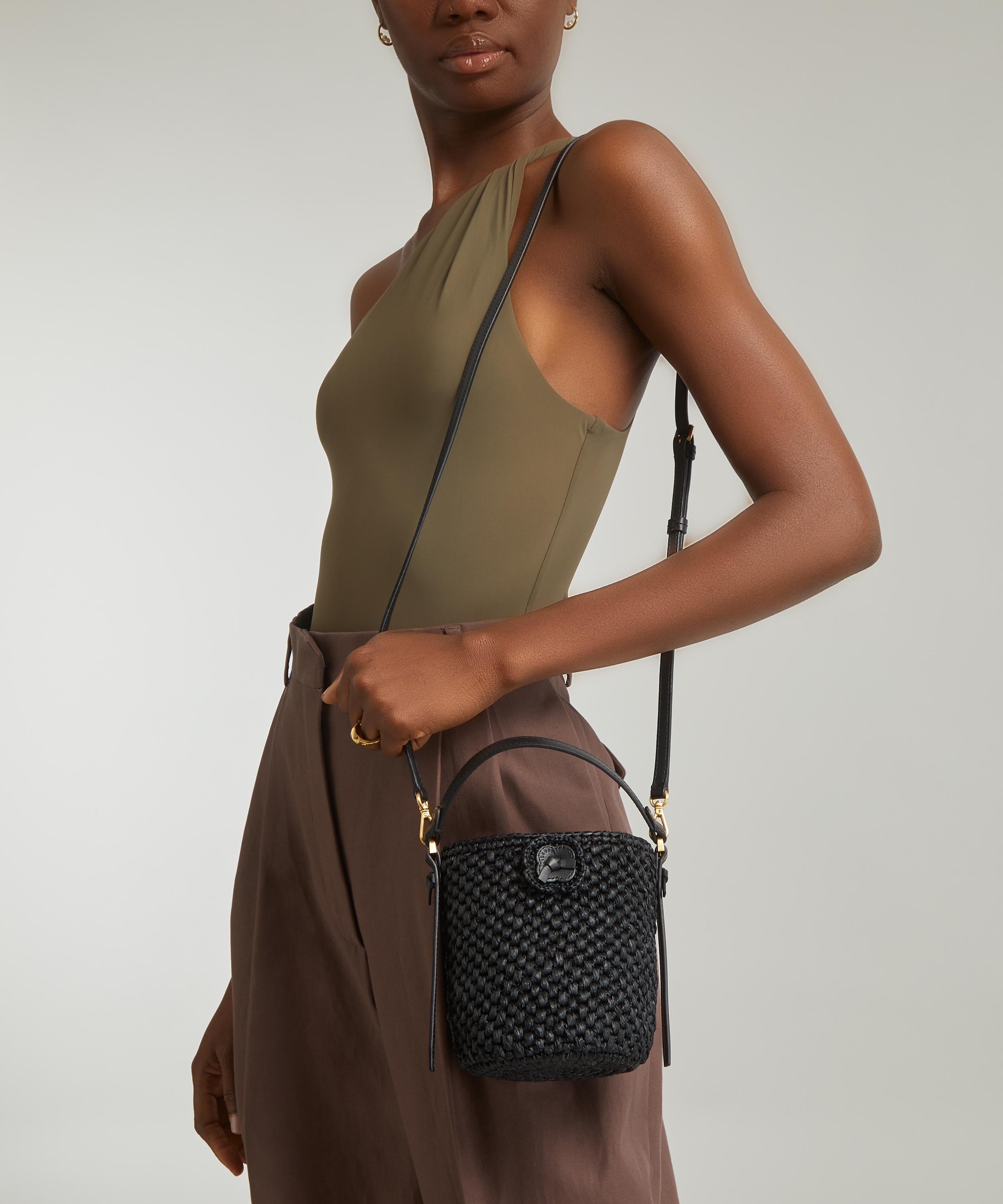 Liberty - Raffia Mini Antana Bucket Bag image number 1