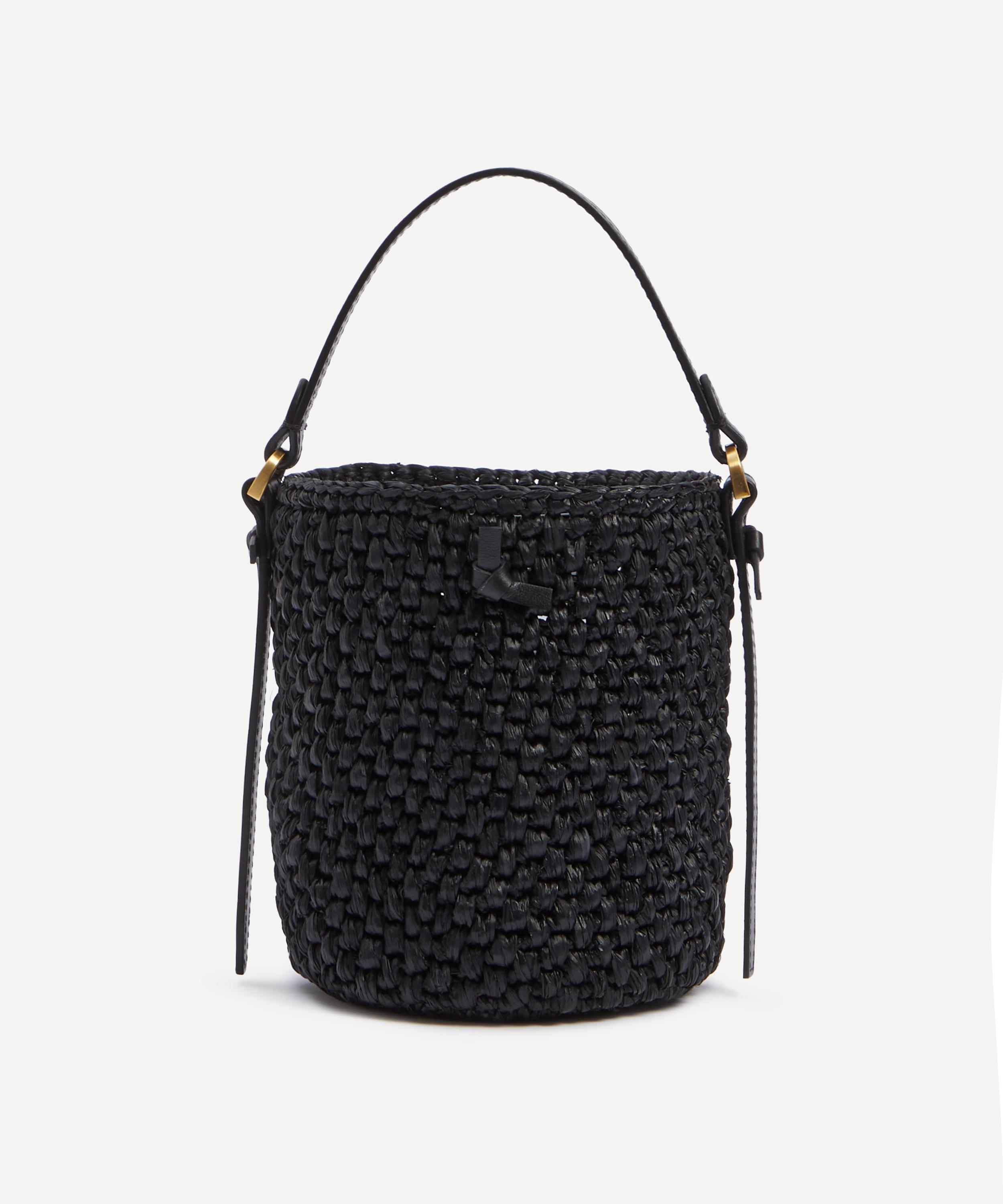 Liberty - Raffia Mini Antana Bucket Bag image number 3