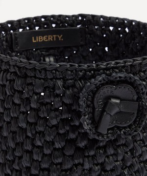 Liberty - Raffia Mini Antana Bucket Bag image number 4