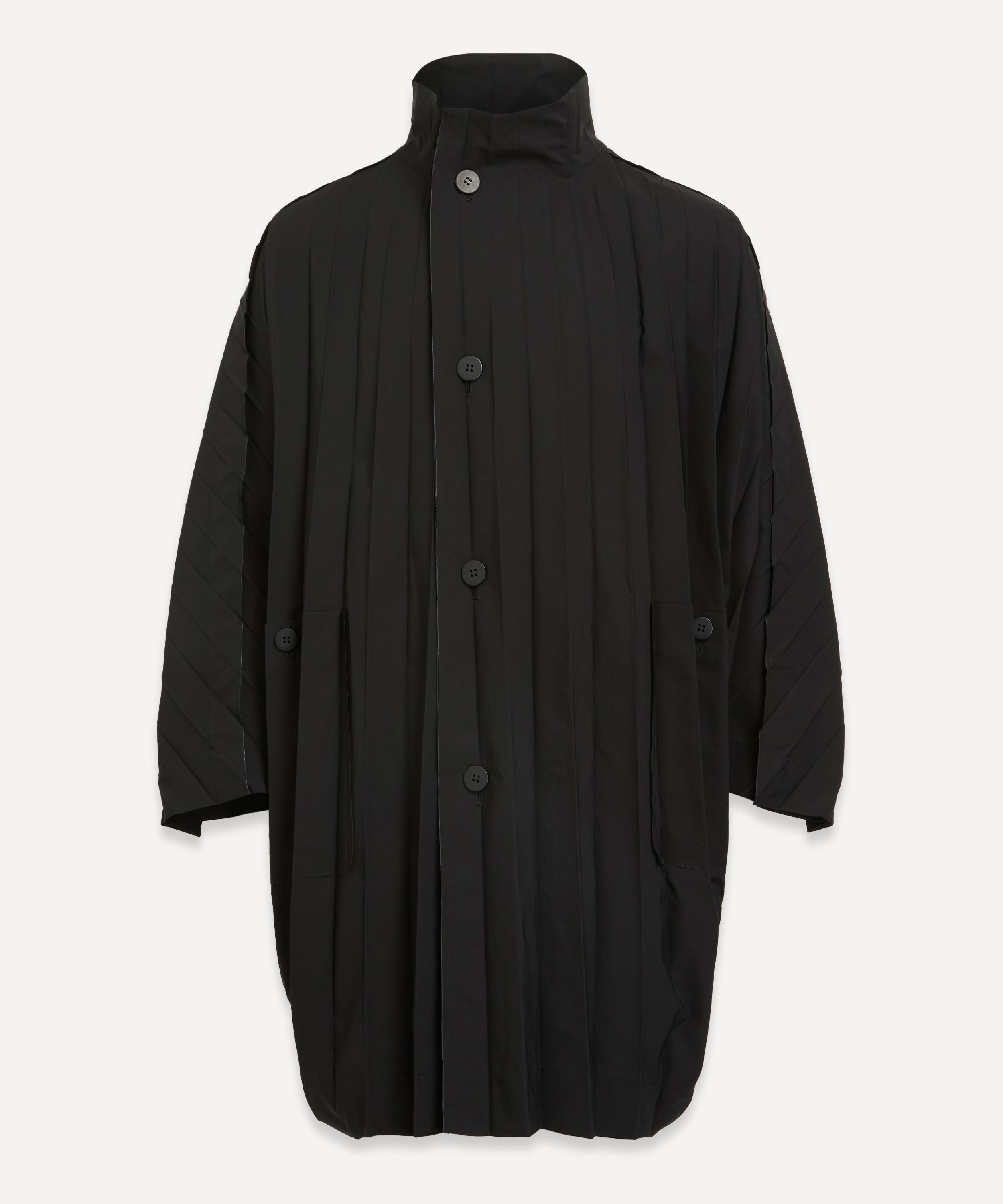 HOMME PLISSÉ ISSEY MIYAKE Pleated High Neck Coat | Liberty