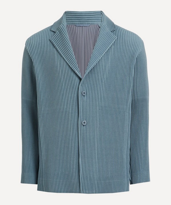HOMME PLISSÉ ISSEY MIYAKE - KERSEY PLEATS Tailored Jacket image number null
