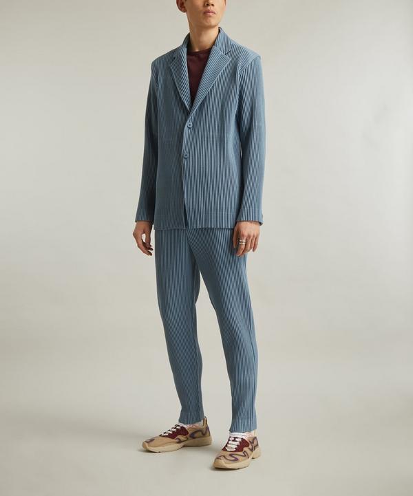 HOMME PLISSÉ ISSEY MIYAKE KERSEY PLEATS Tailored Jacket HOMME PLISSÉ ISSEY MIYAKE KERSEY PLEATS Tailored Jacket