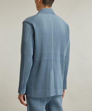 HOMME PLISSÉ ISSEY MIYAKE - KERSEY PLEATS Tailored Jacket image number 3
