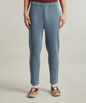 HOMME PLISSÉ ISSEY MIYAKE - KERSEY PLEATS Straight Trousers image number 2