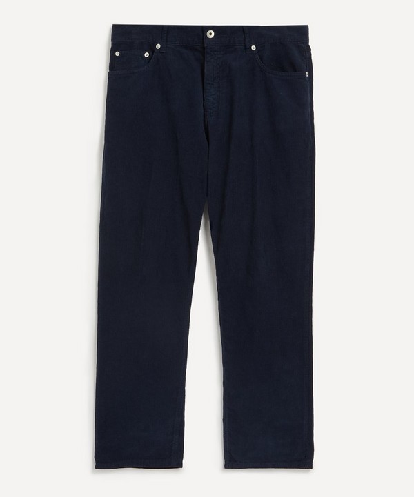 Folk - Five-Pocket Dark Navy Cord Trousers image number null