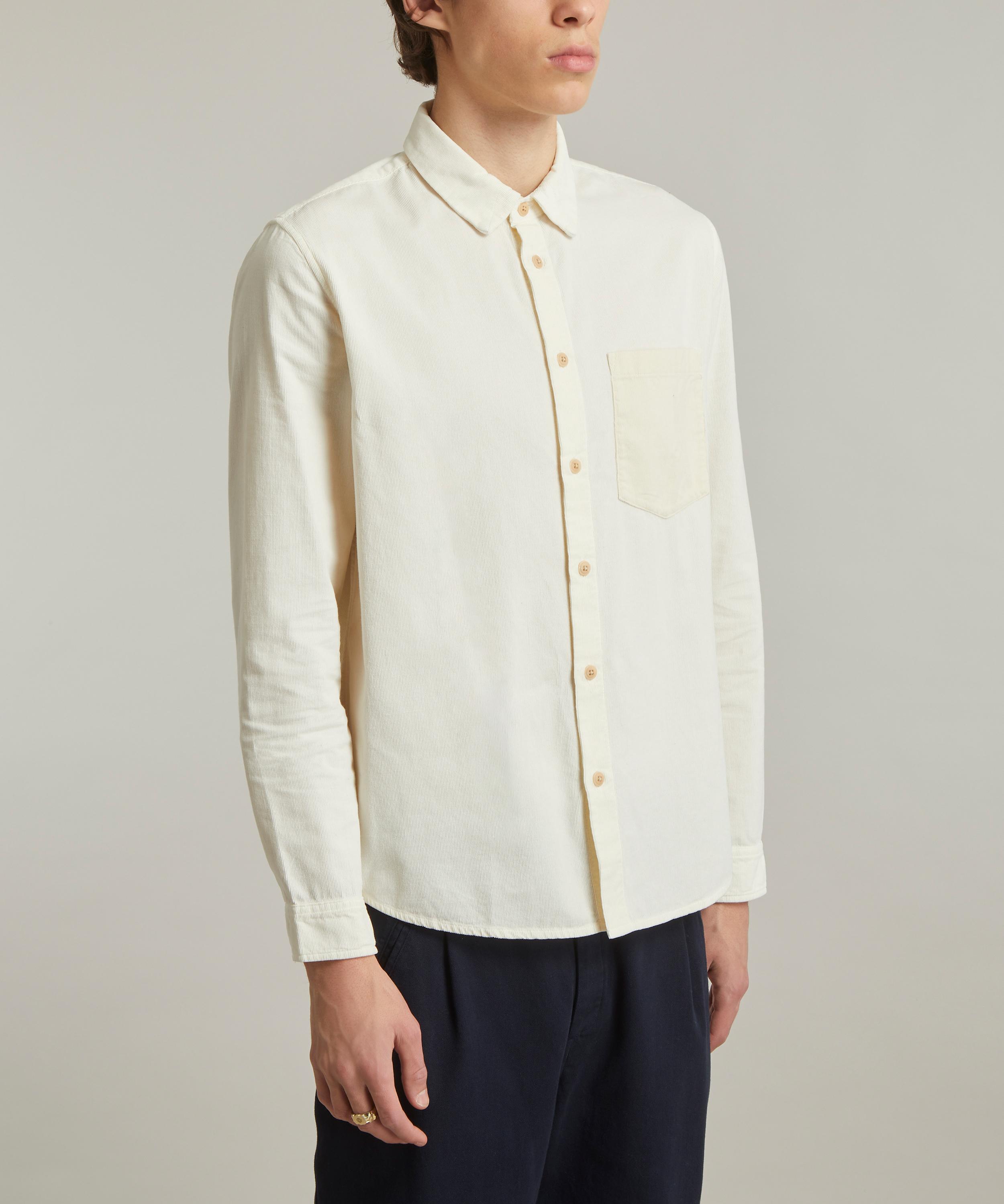 Folk - Two-Tone Baby Cord Overshirt image number 2