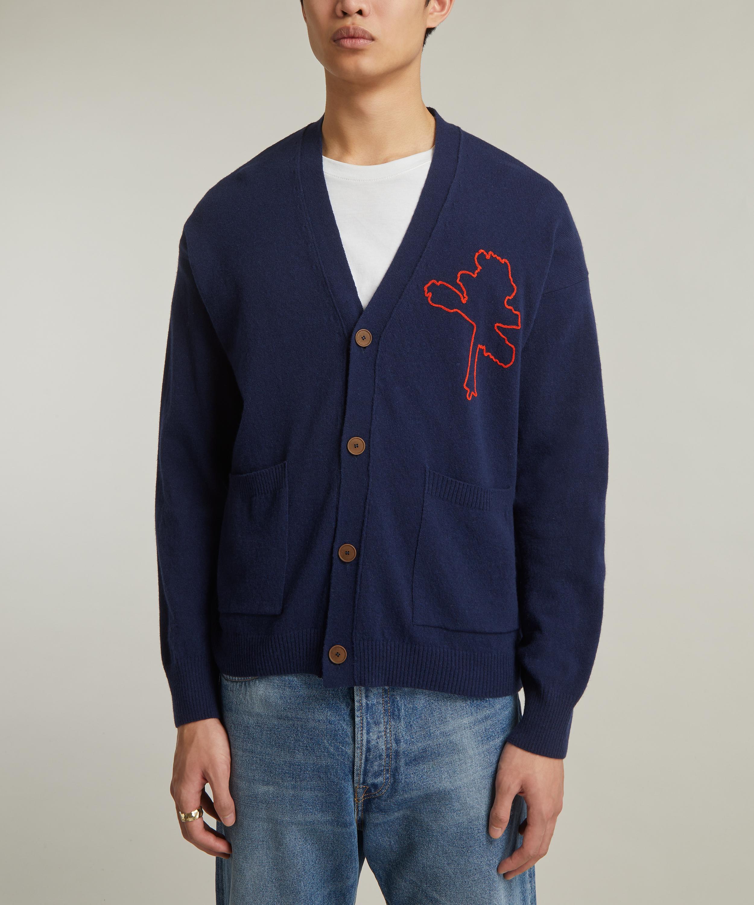 Folk - Tree Intarsia TH Boxy Cardigan image number 2