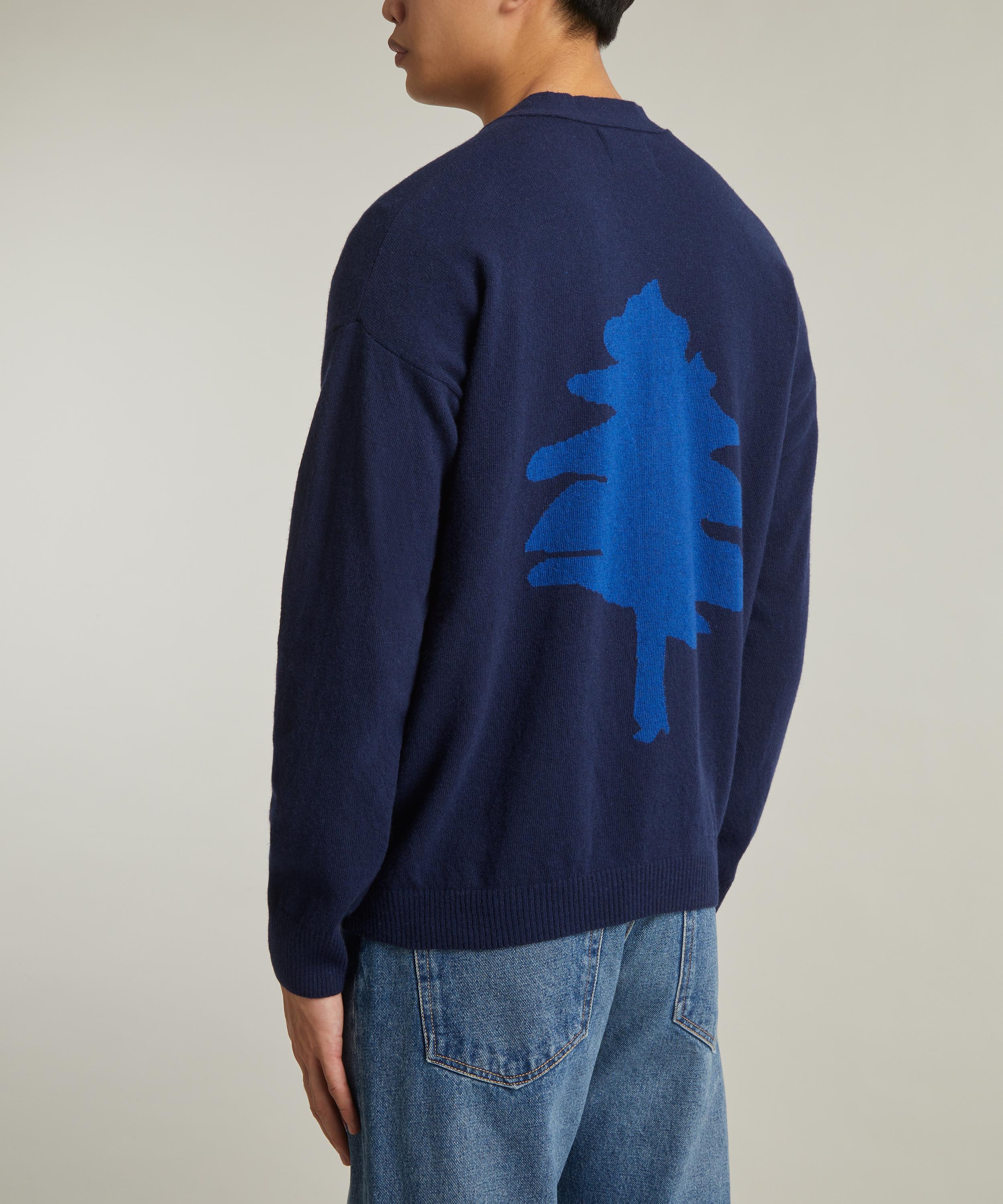 Folk - Tree Intarsia TH Boxy Cardigan image number 3
