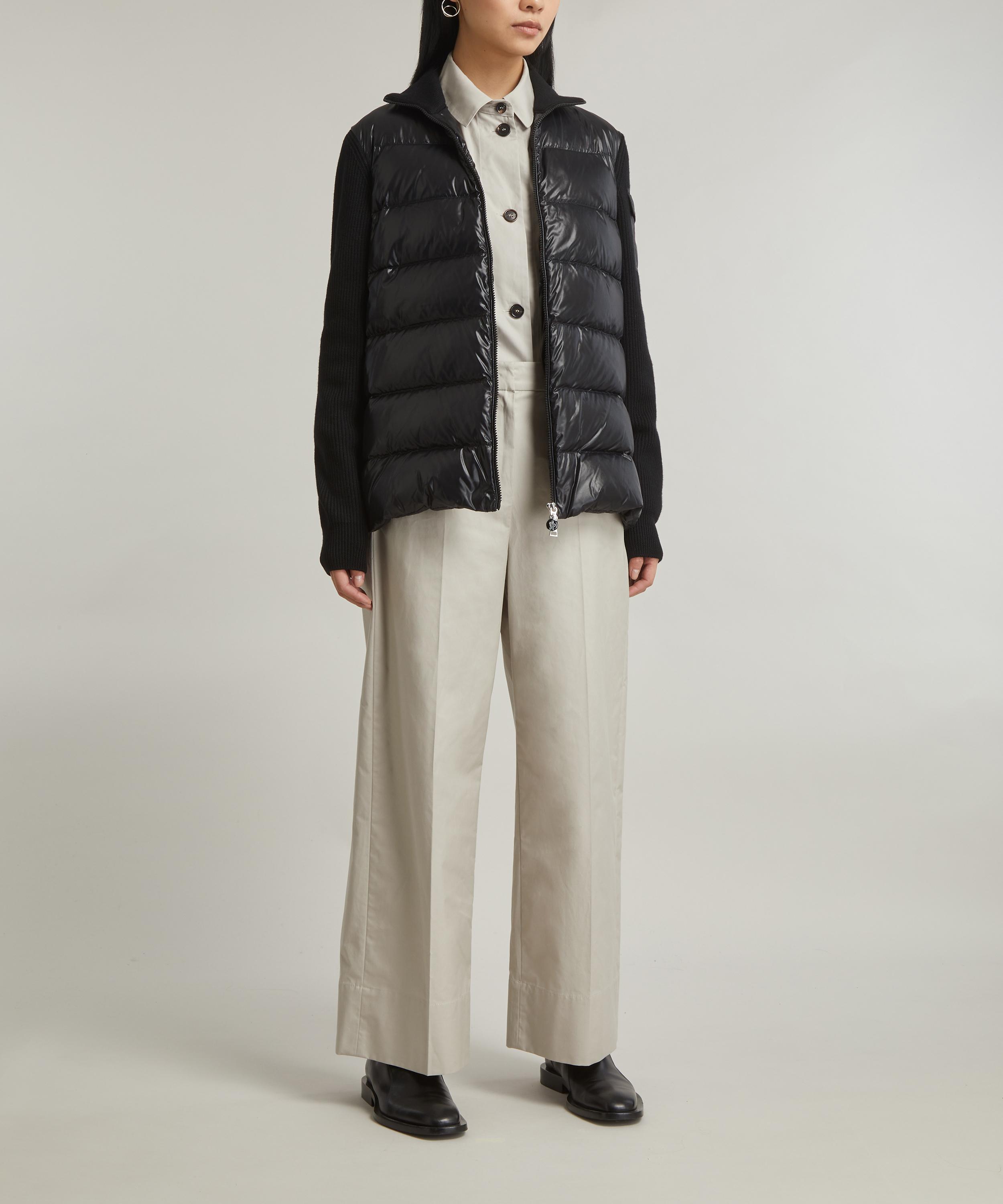 Moncler - Padded Wool Cardigan image number 1