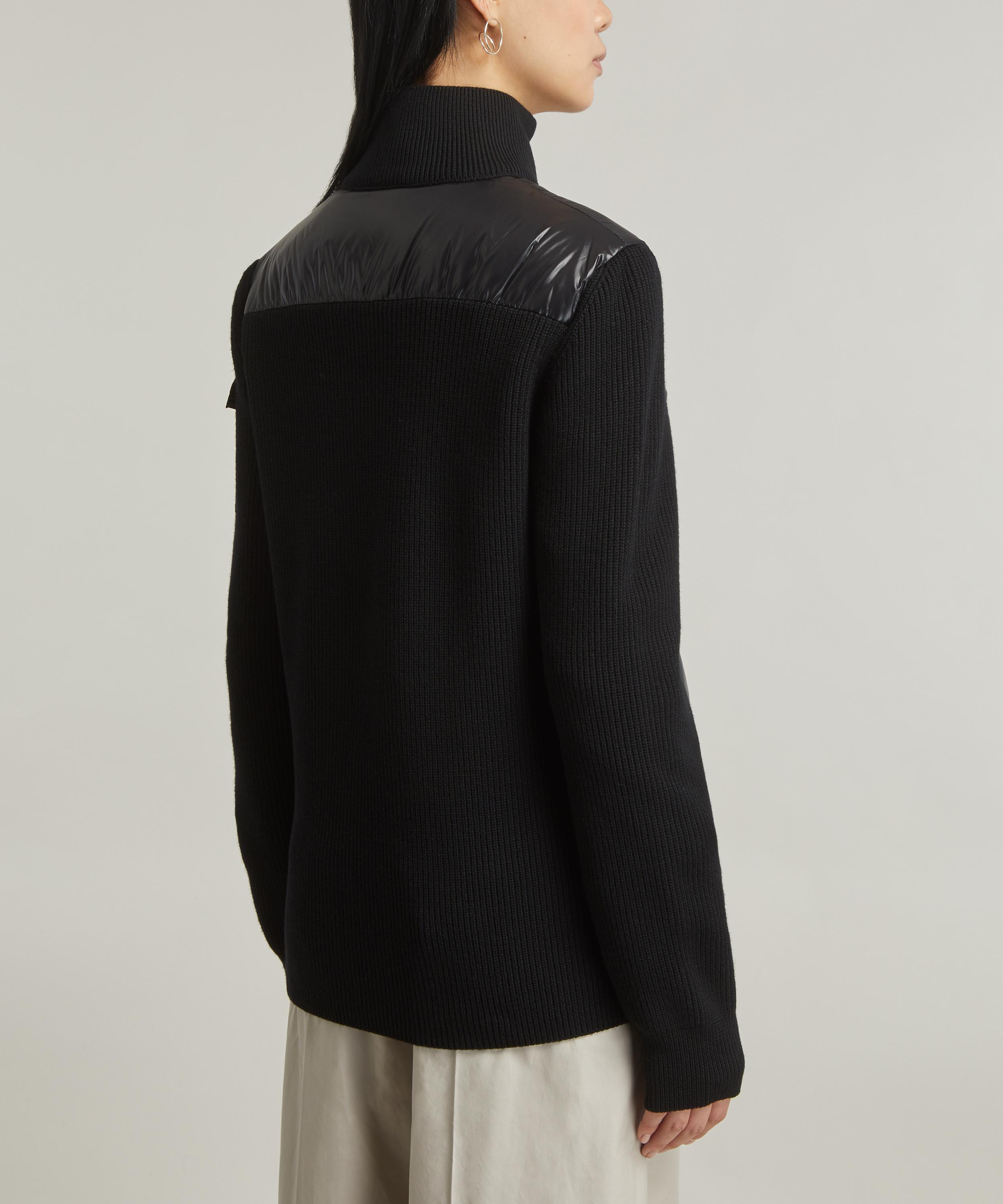 Moncler - Padded Wool Cardigan image number 3