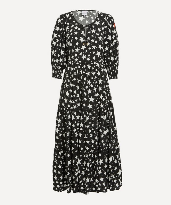 Scamp & Dude - Star Tie Front Maxi-Dress