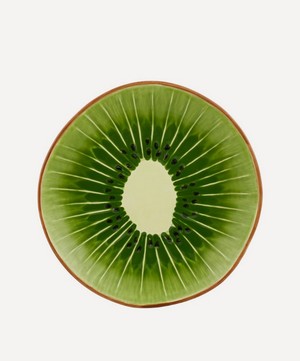 Bordallo Pinheiro - Tropical Fruits Kiwi Dessert Plate image number 0