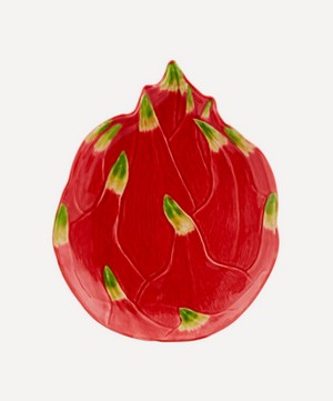 Bordallo Pinheiro - Tropical Fruits Pitaya Dessert Plate image number 0