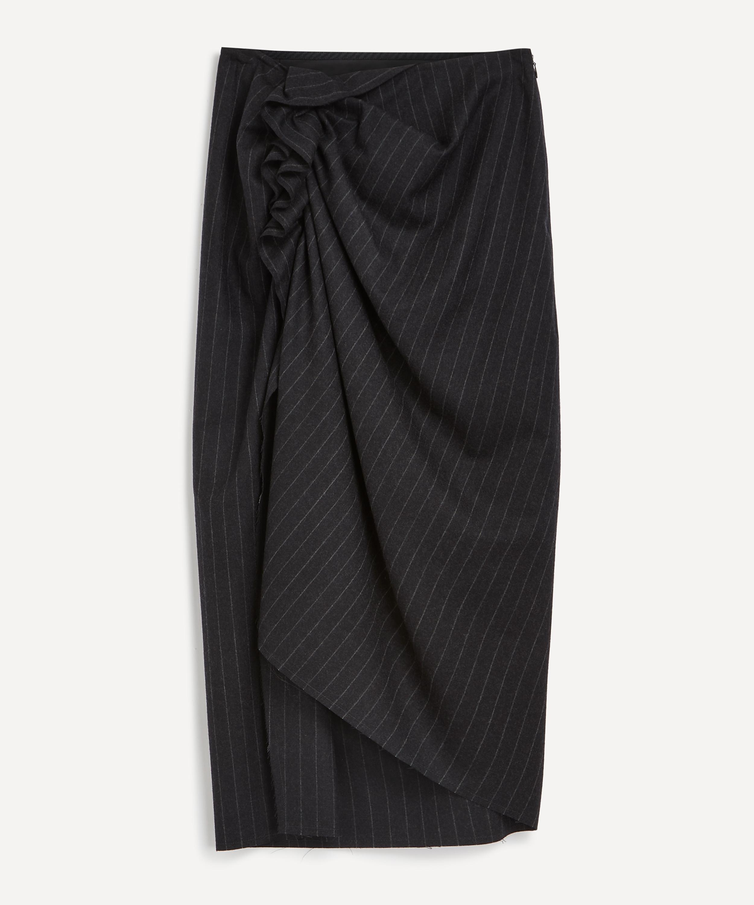 Dries Van Noten - Sinam Ruffled Wool Skirt image number 0