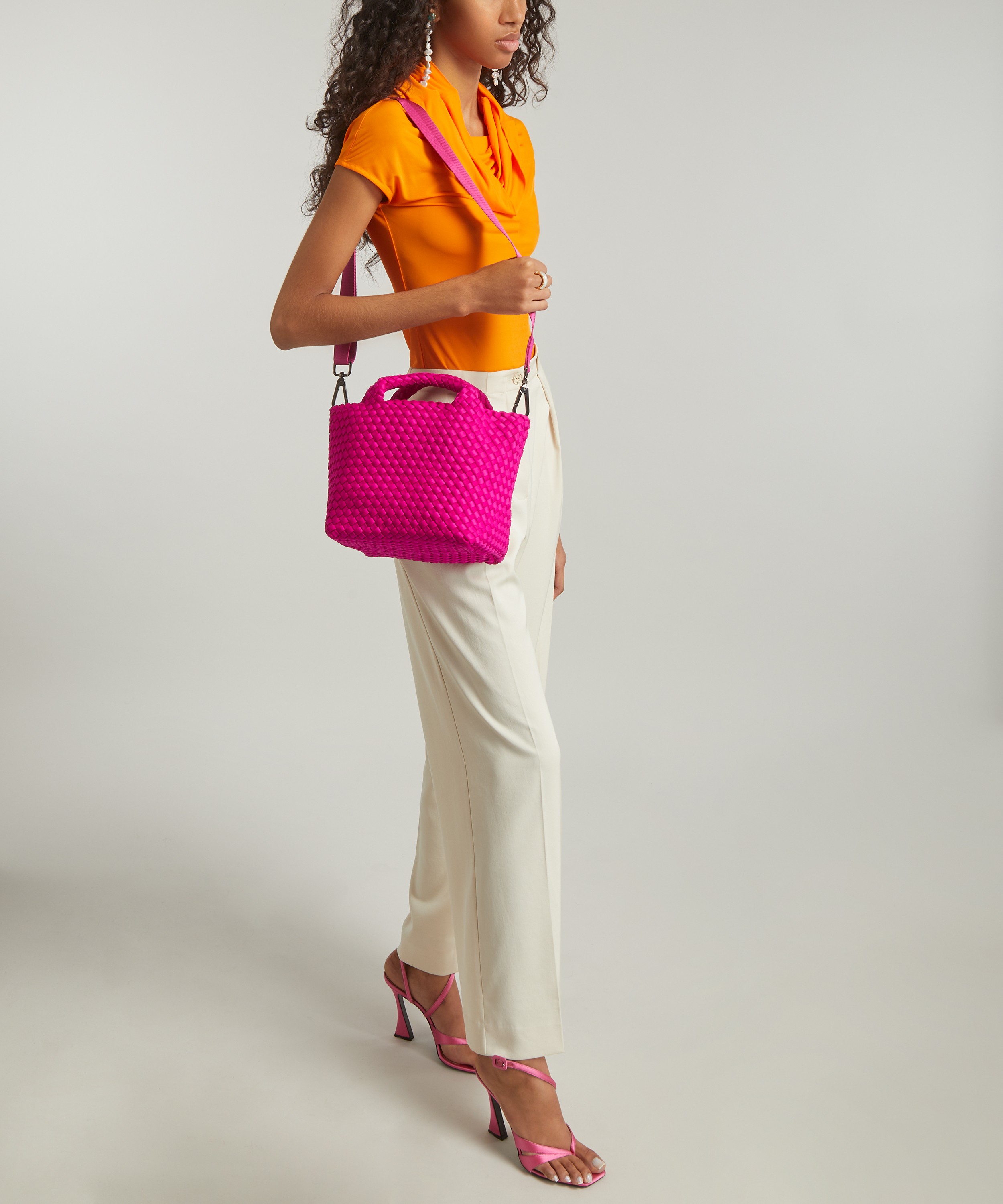 Naghedi St. Barths Mini Tote Miami Pink