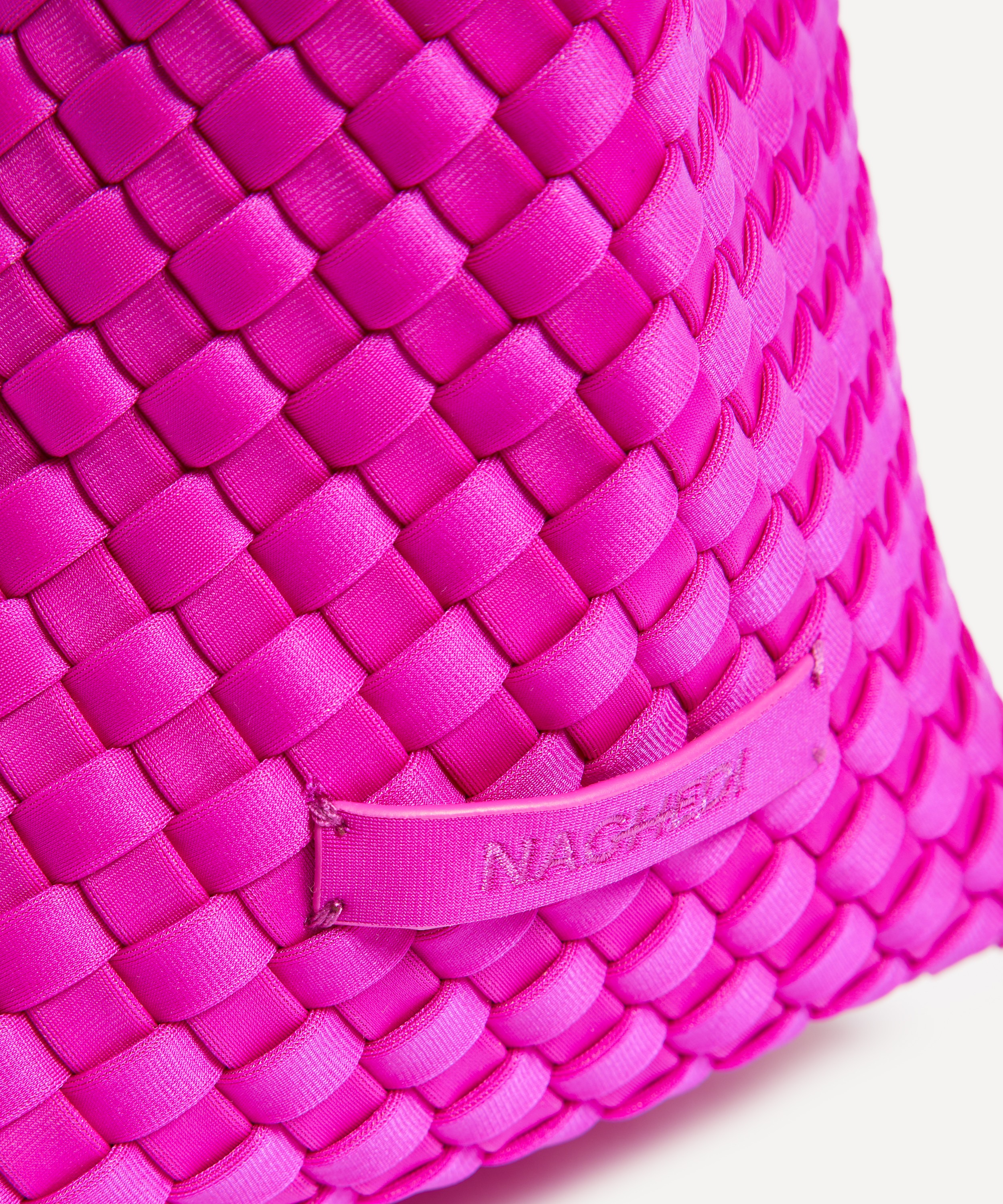 Naghedi St. Barths Medium Tote - Solid Miami Pink