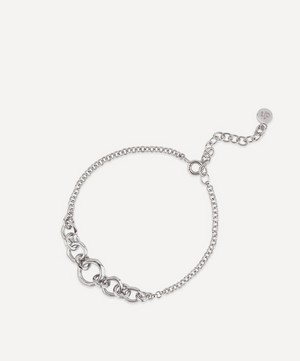 Dinny Hall - Sterling Silver Thalassa Faceted Link Bracelet image number 1